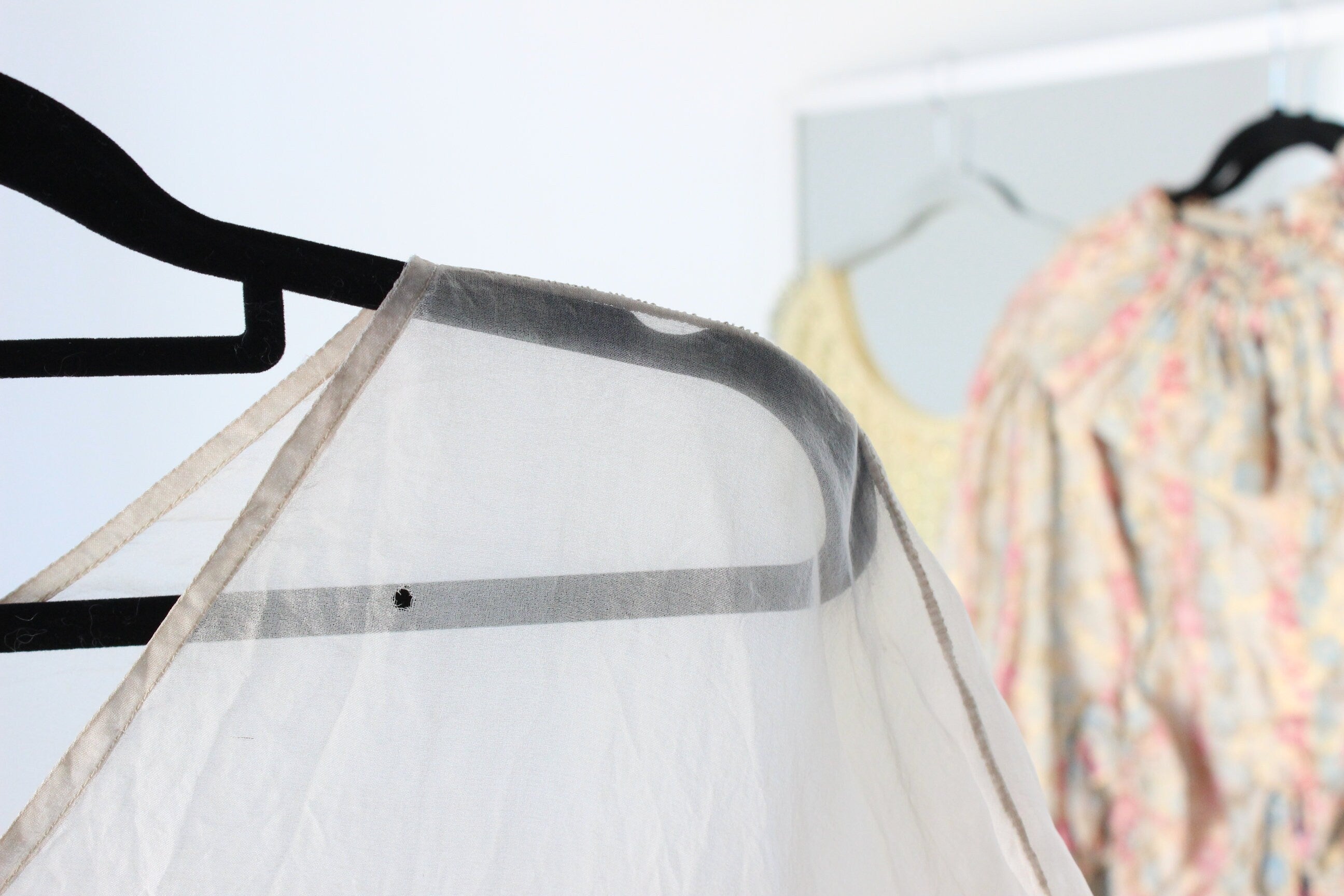 BALLETCORE Sheer SILK ORGANZA Etherial Kaftan Dress