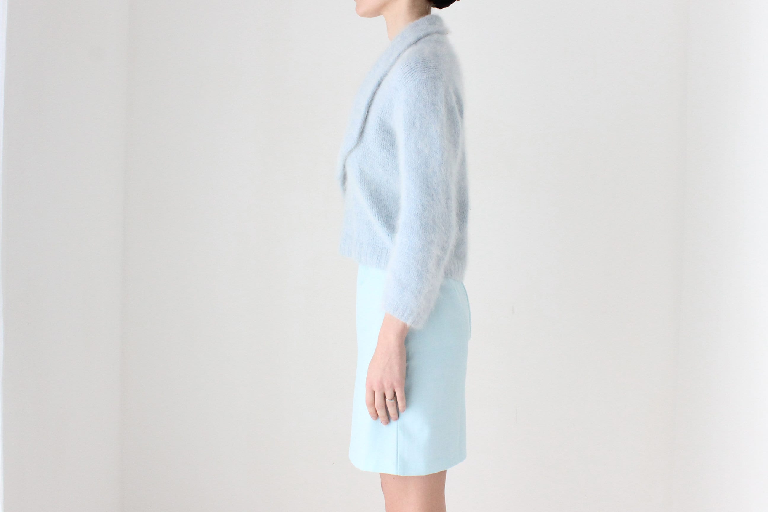 BALLETCORE Divine 80s Soft Angora Cropped Sweater