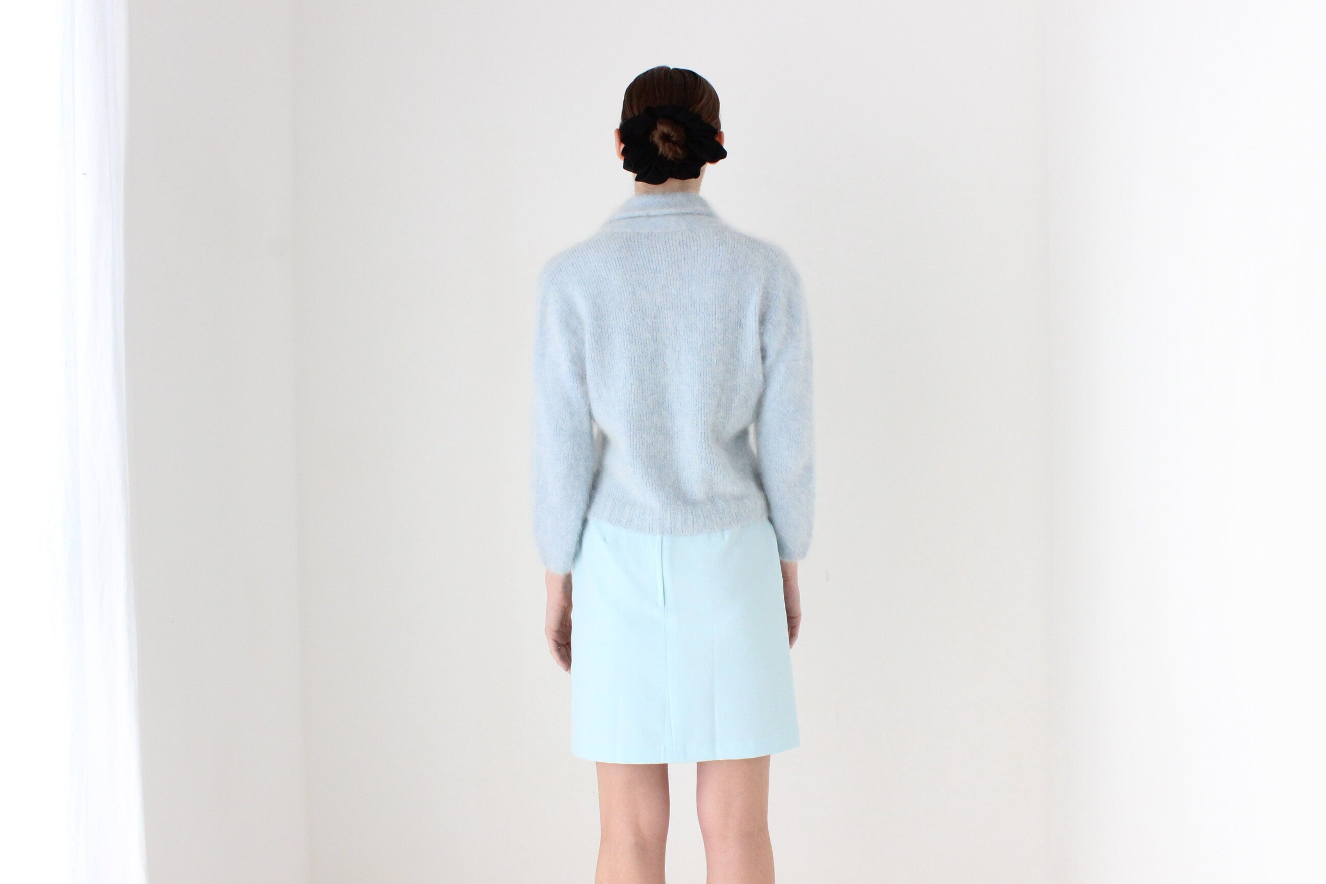 BALLETCORE Divine 80s Soft Angora Cropped Sweater