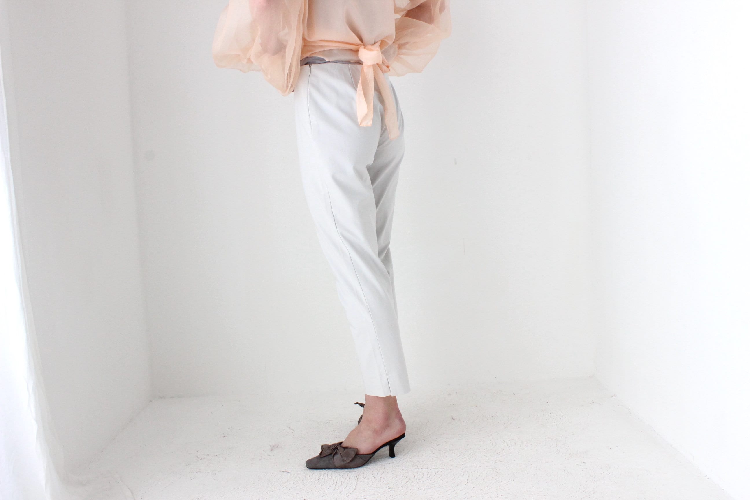 BALLETCORE Layfayette 148 Neutral Capri Pants