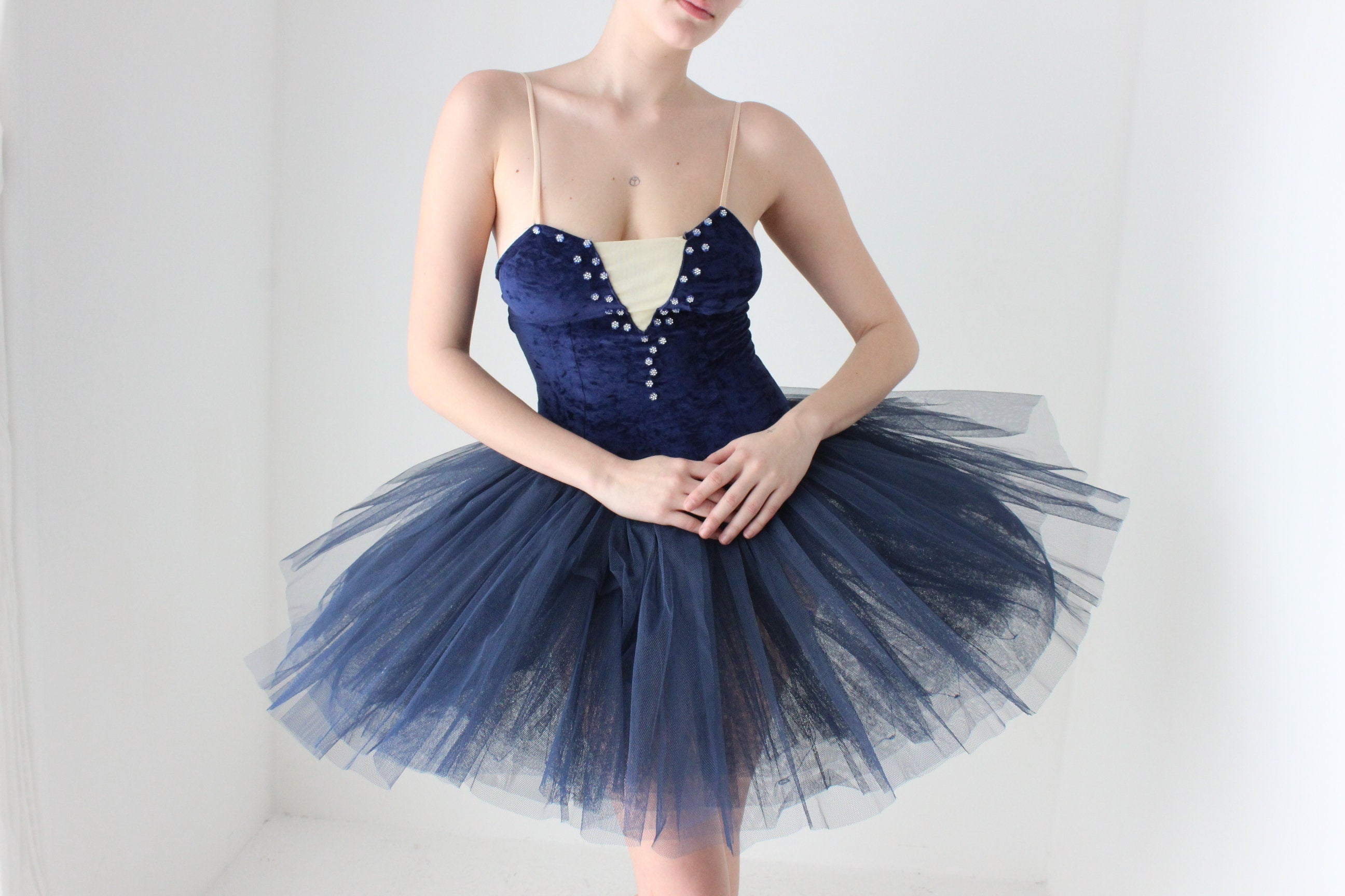 BALLETCORE Tulle & Velvet Tut