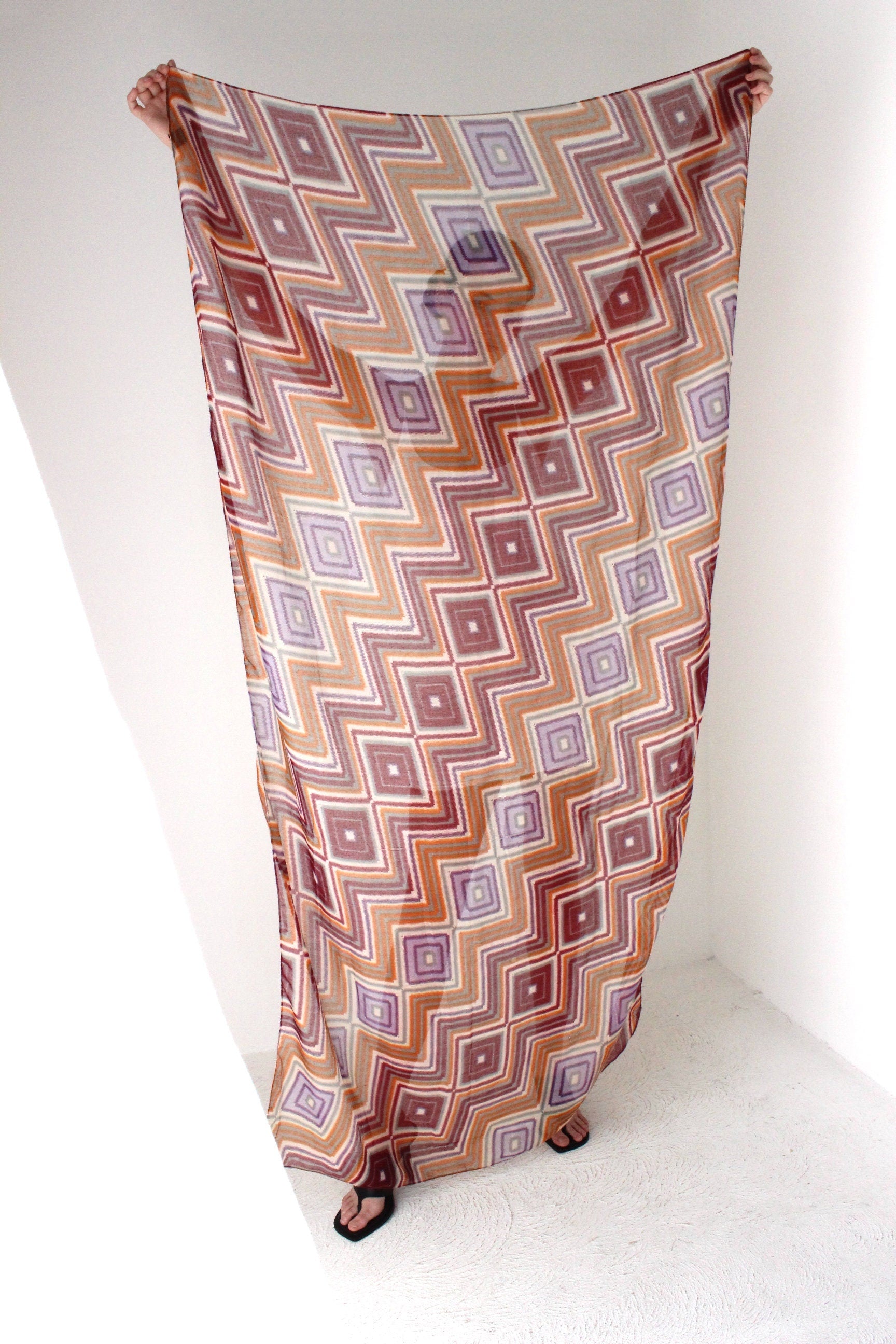 Printed Gauze Sarong / Skirt