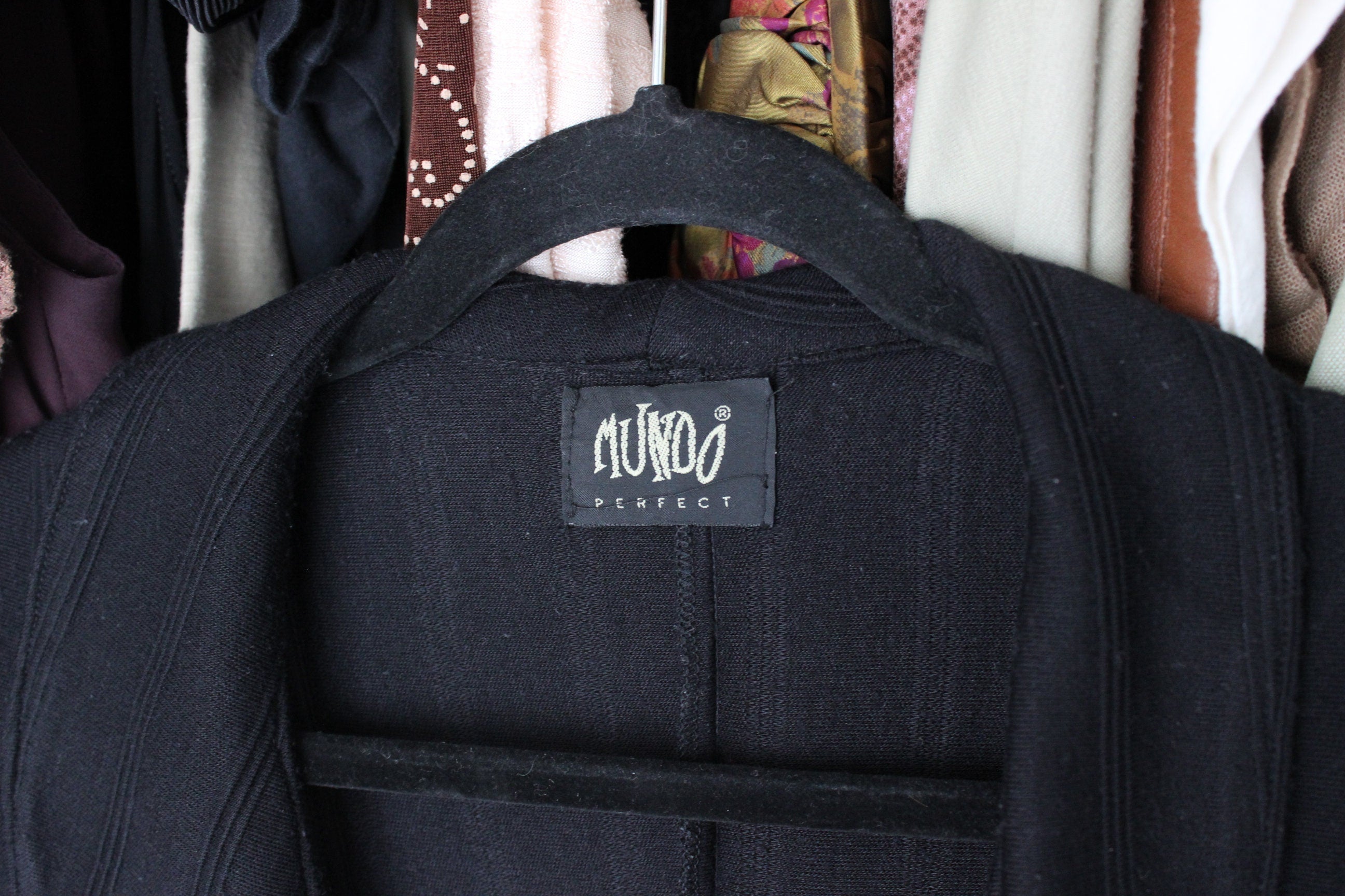 Incredible 80s Black Romper Jumpsuit w/ 'Medieval' Collar