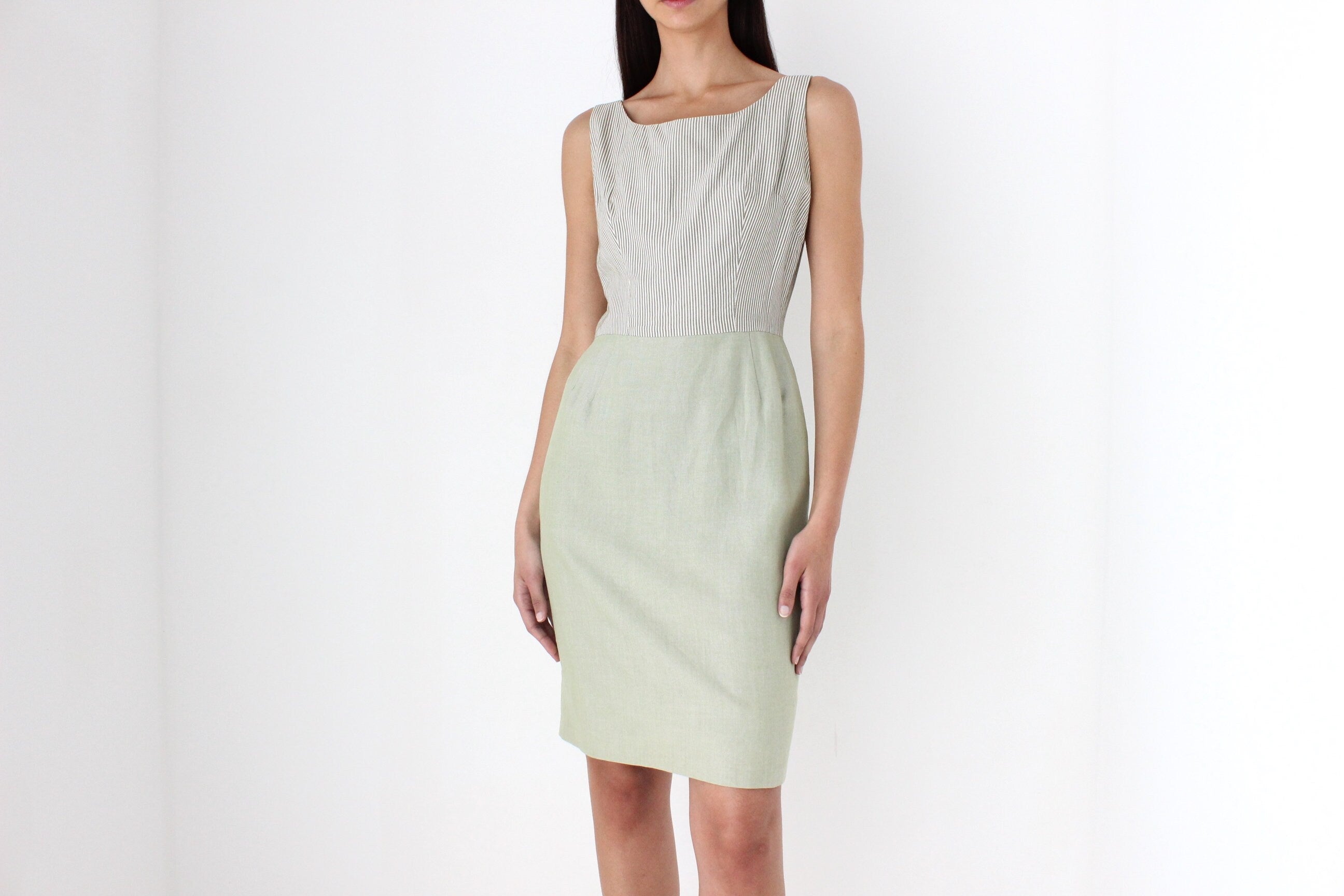 50s Cotton Two Piece Matching Set - Dress & Bolero