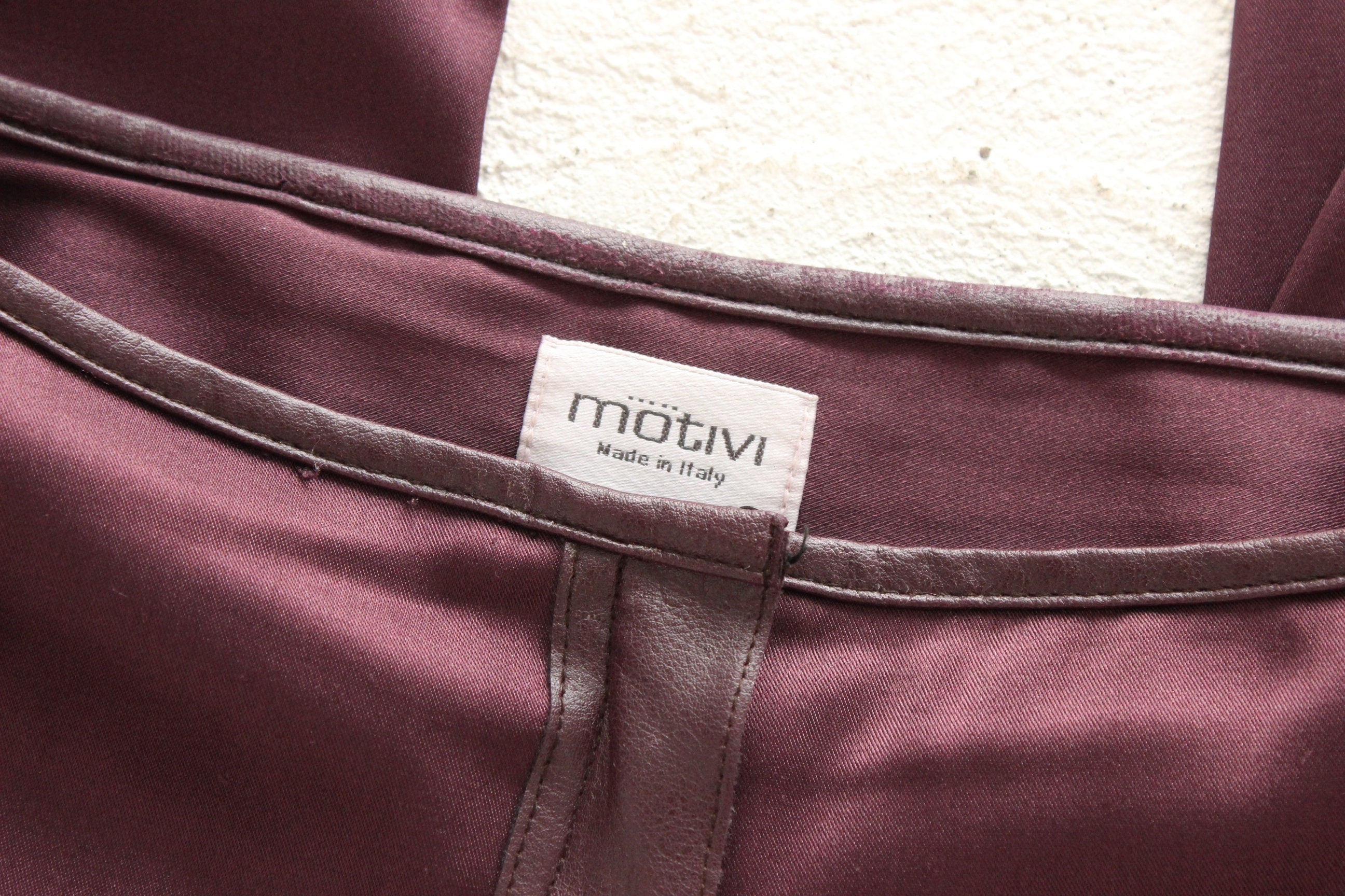 Y2K Italian Made Beautifully Fitted Aubergine Low Rise Bootcut Trousers
