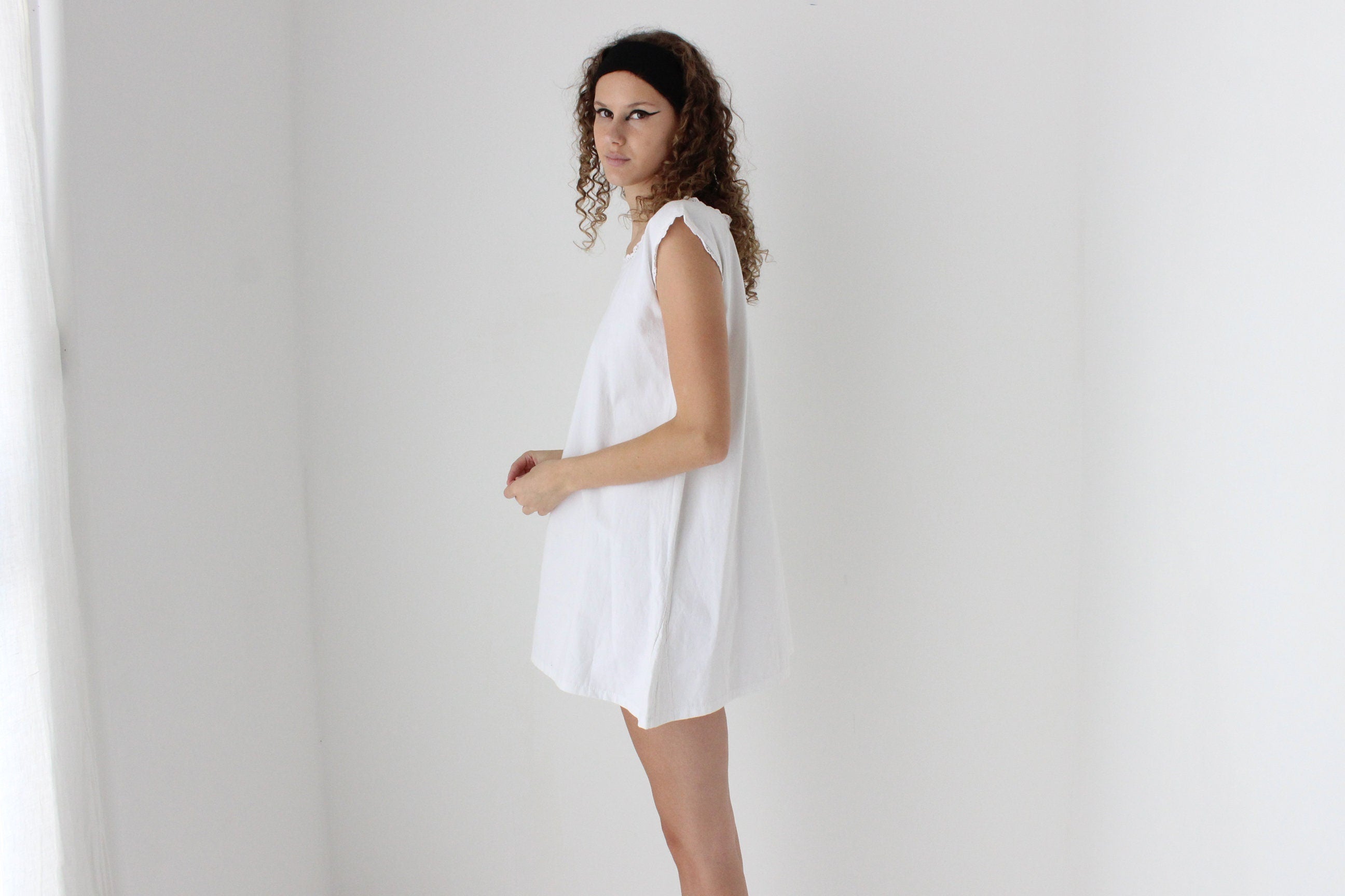 Antique Italian Cotton Smock