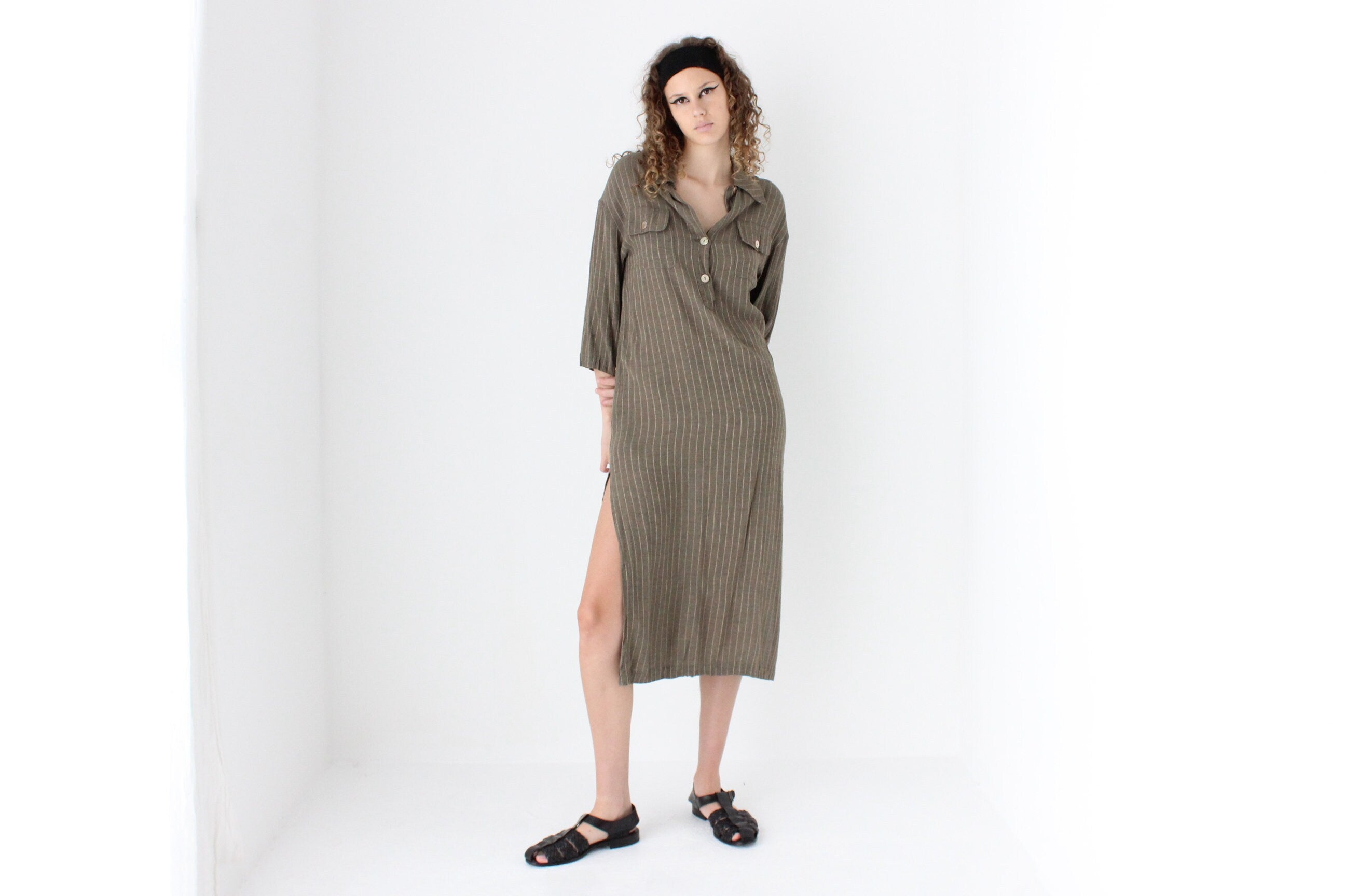 90s Italian Relaxed Sheath Dress by Gianfranco Ebeyer