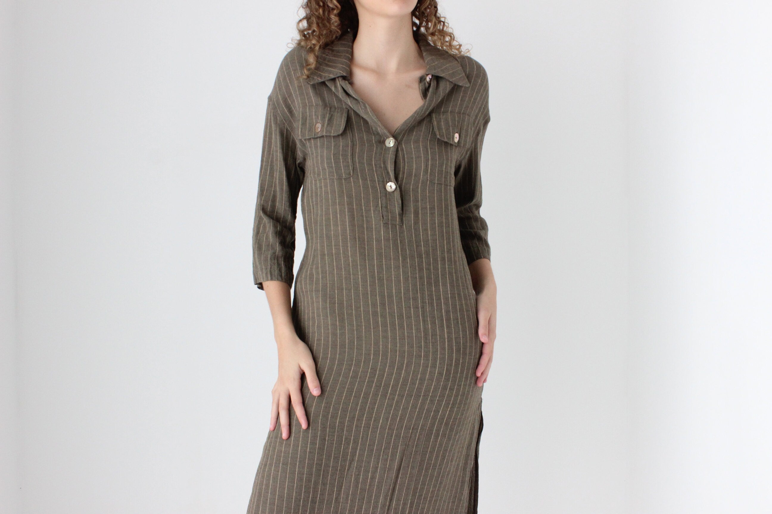 90s Italian Relaxed Sheath Dress by Gianfranco Ebeyer