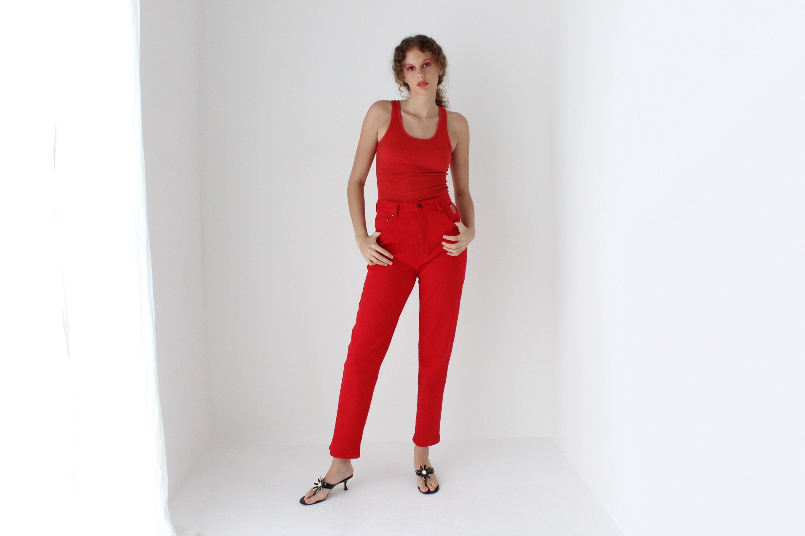 90s RIO Ribbed Cotton Tank