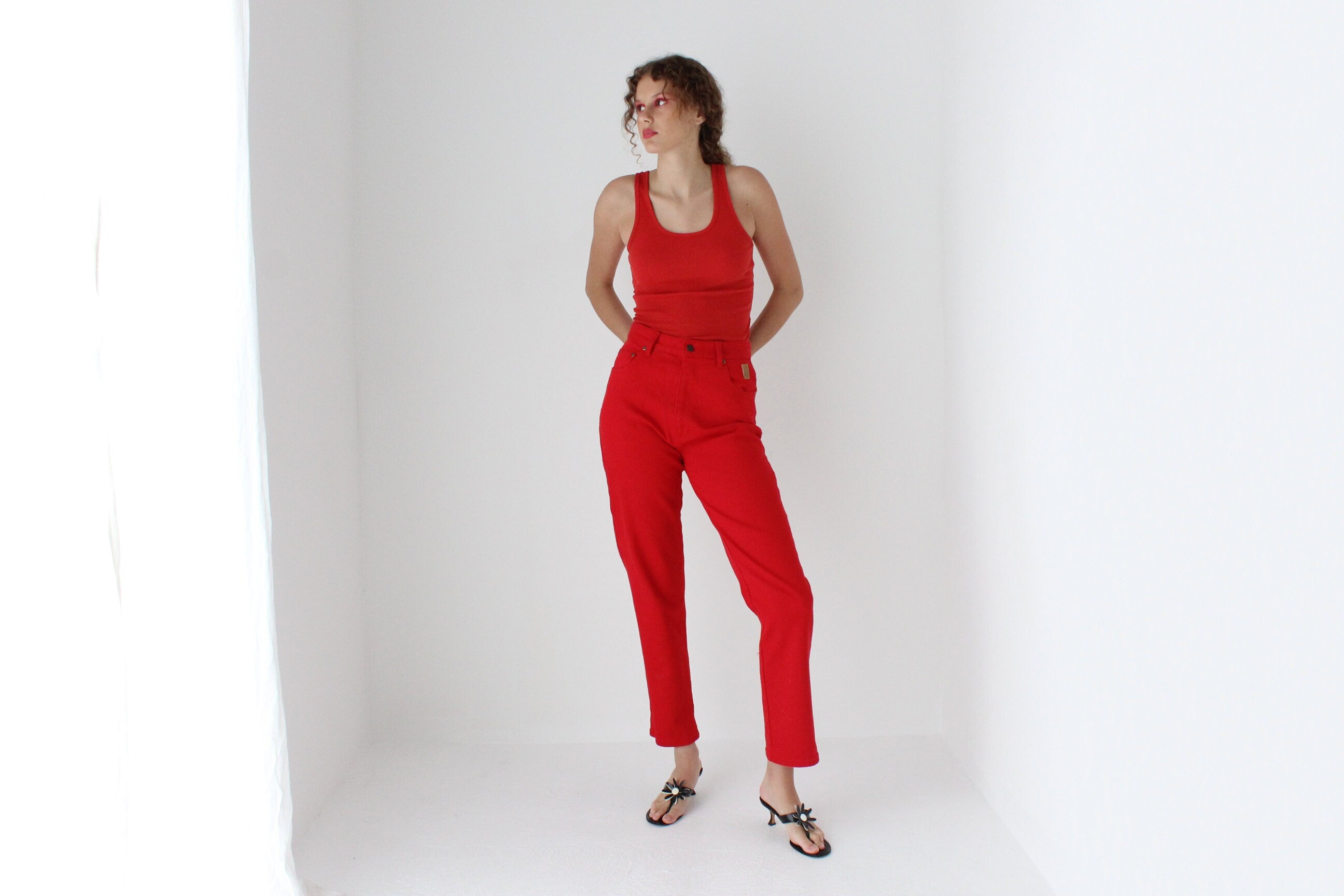 90s RIO Ribbed Cotton Tank