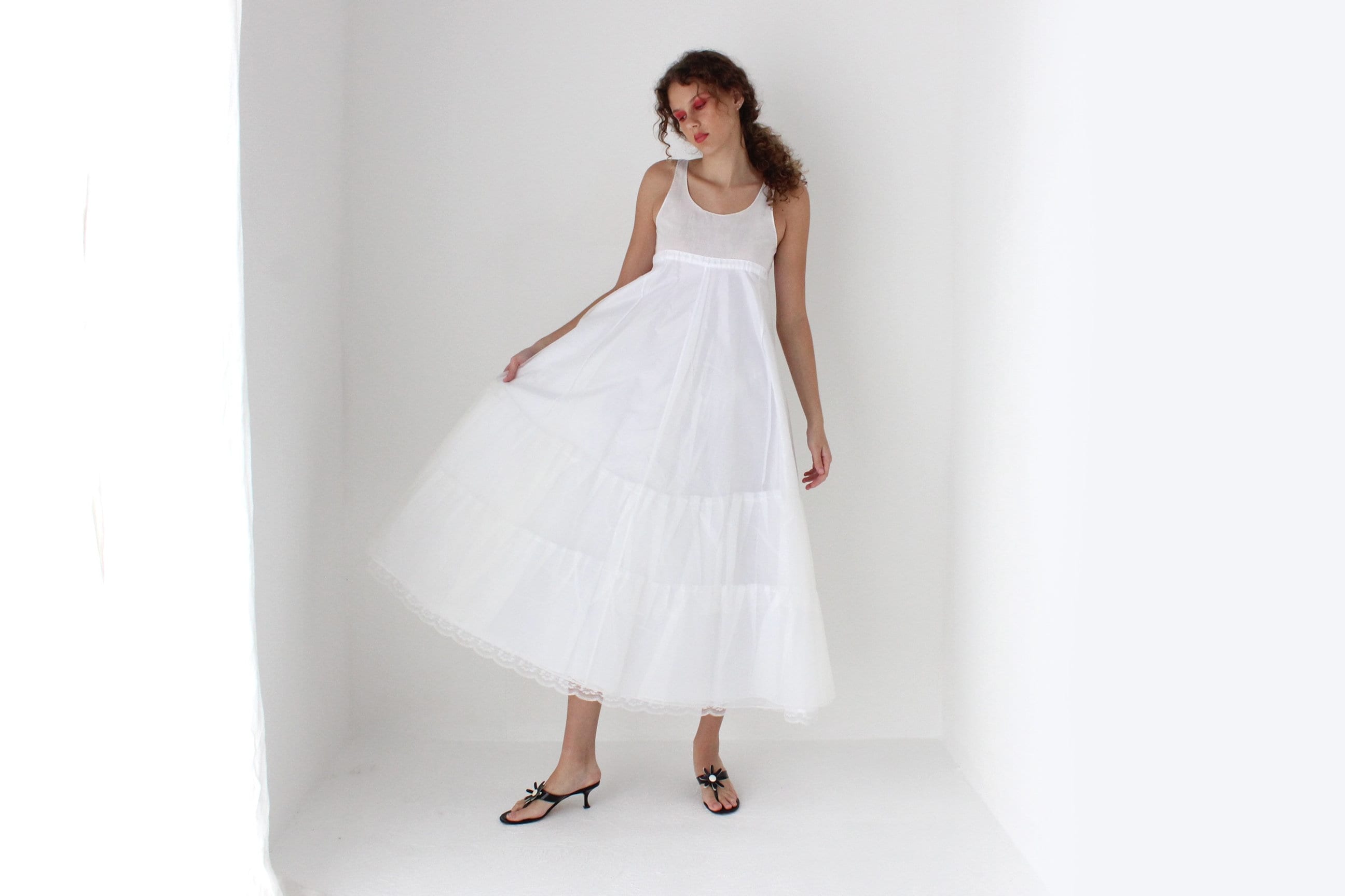 Voluminous Korean Layered Petticoat Dress