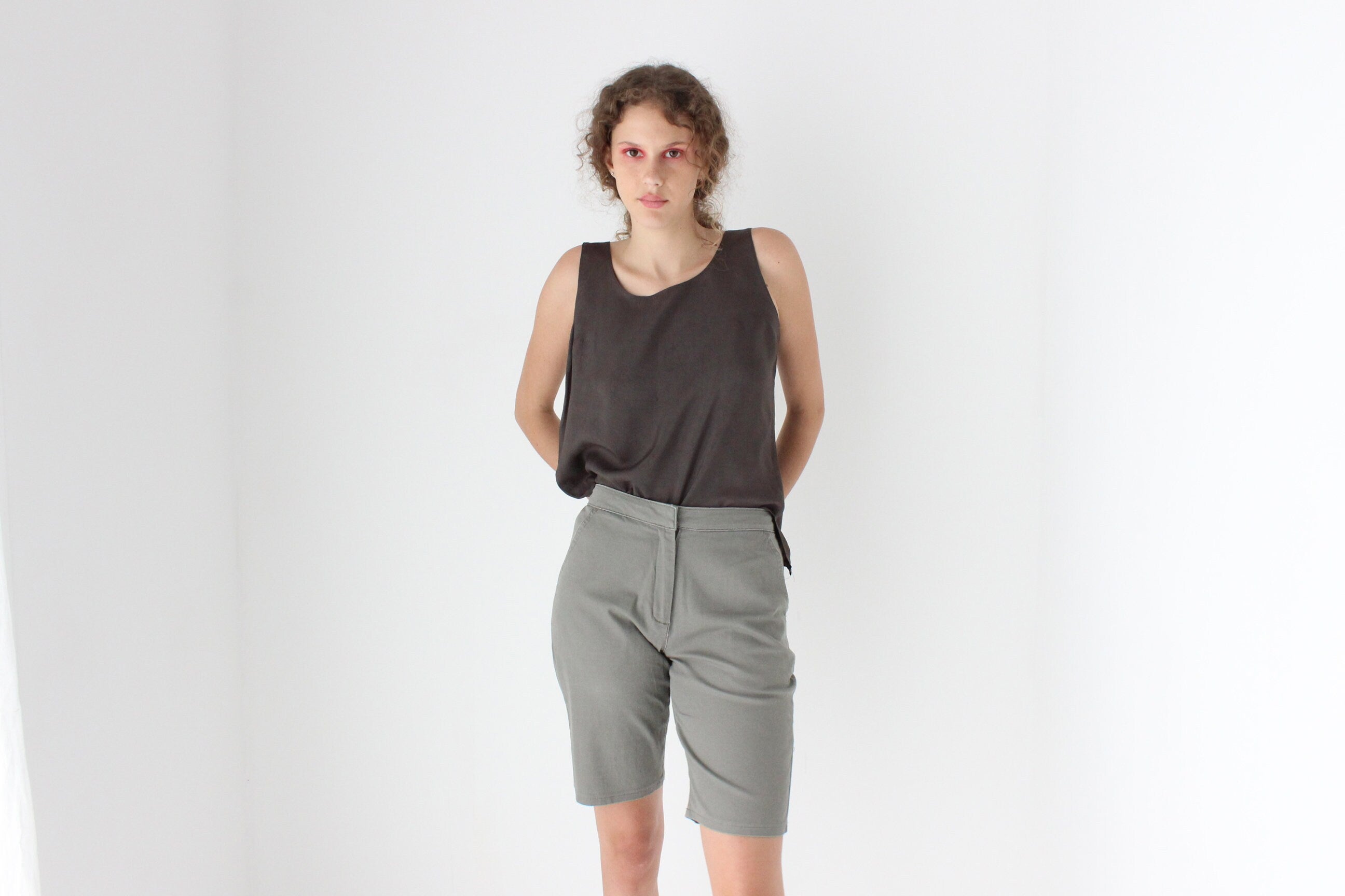 90s Relaxed Neutral Tank by Mosaic New Zealand