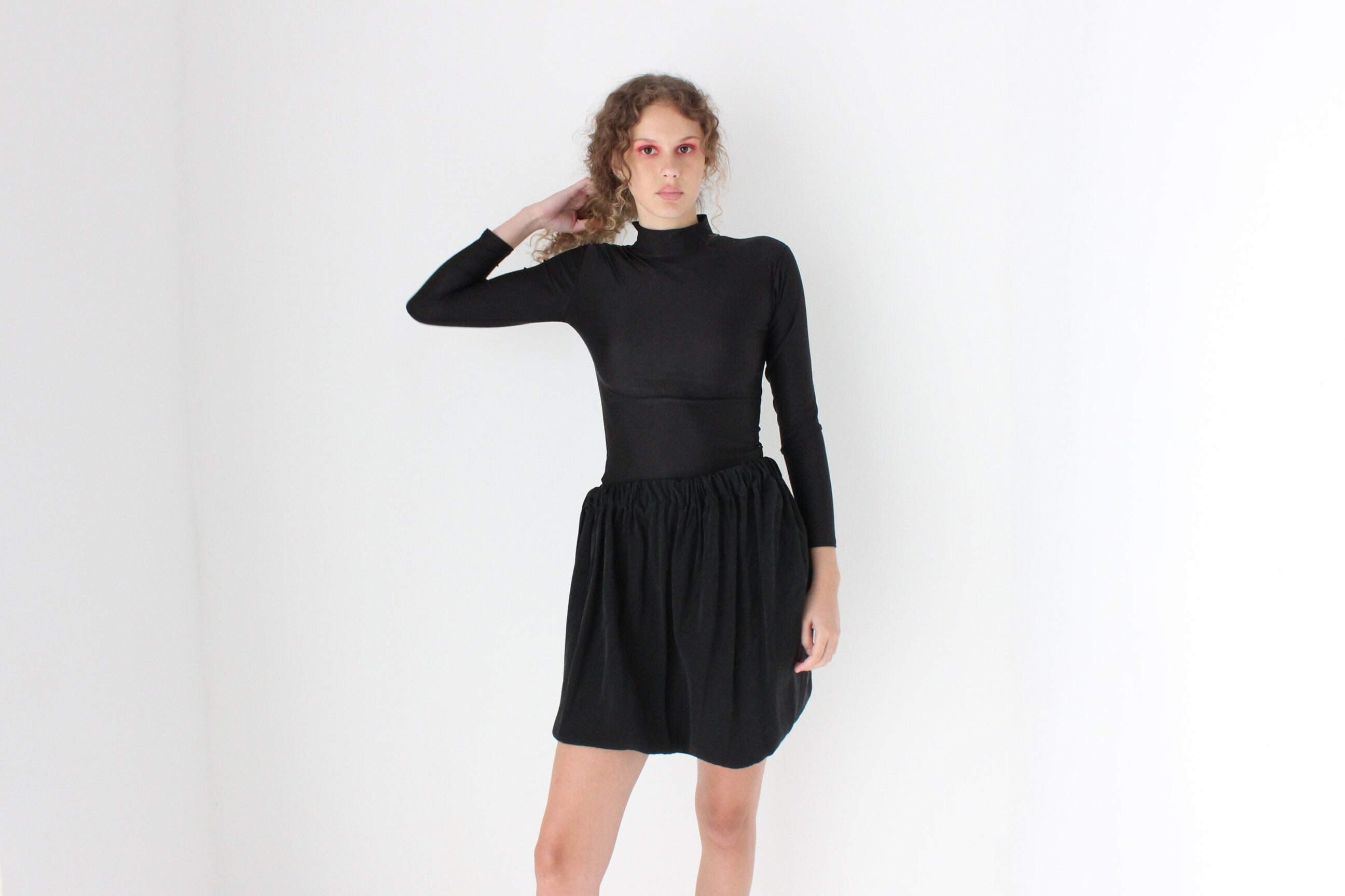 90s Sleek Stretch Lycra Top