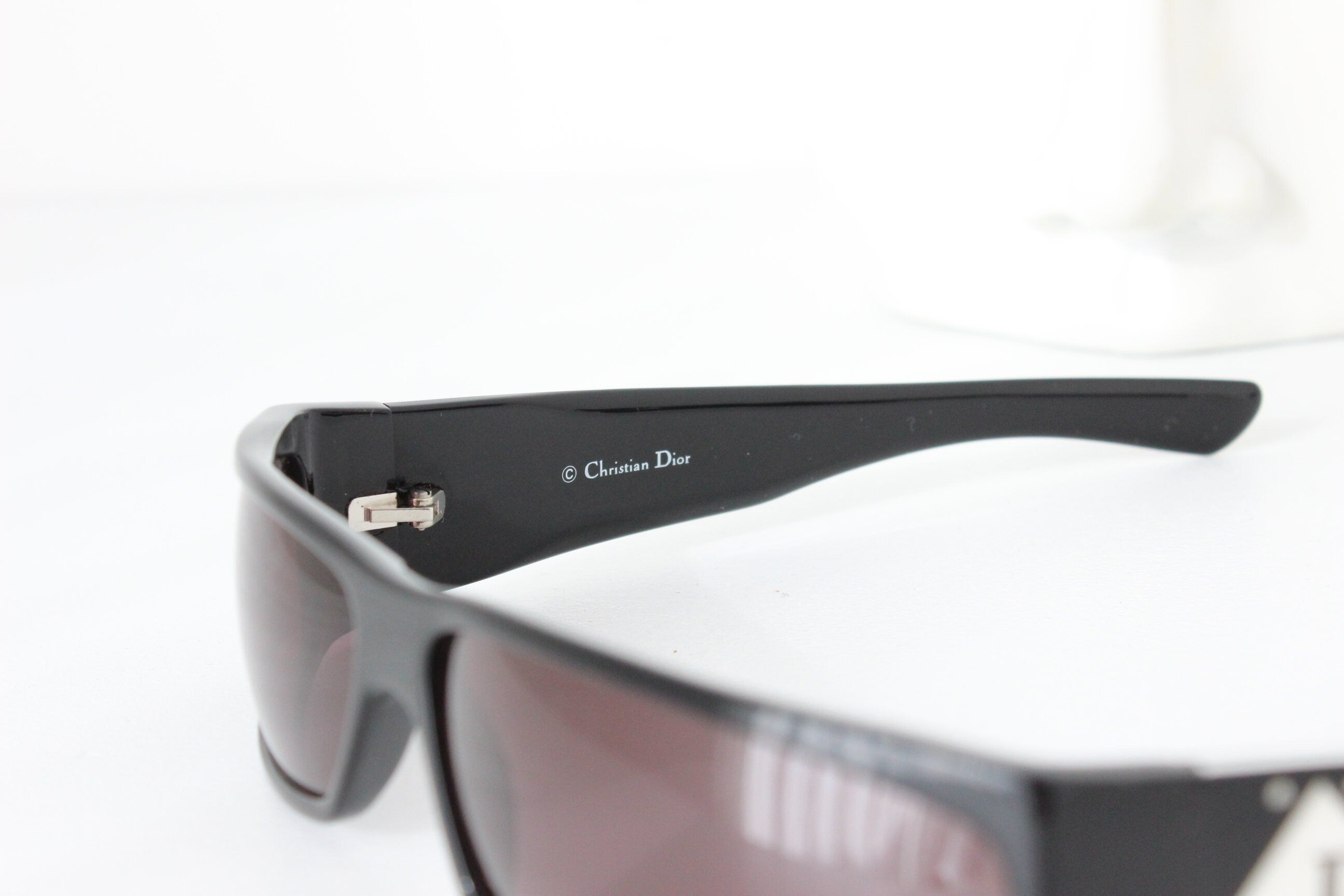 Y2K DIOR D'Trick 2 Slim Wraparound Sunglasses S/S 2004