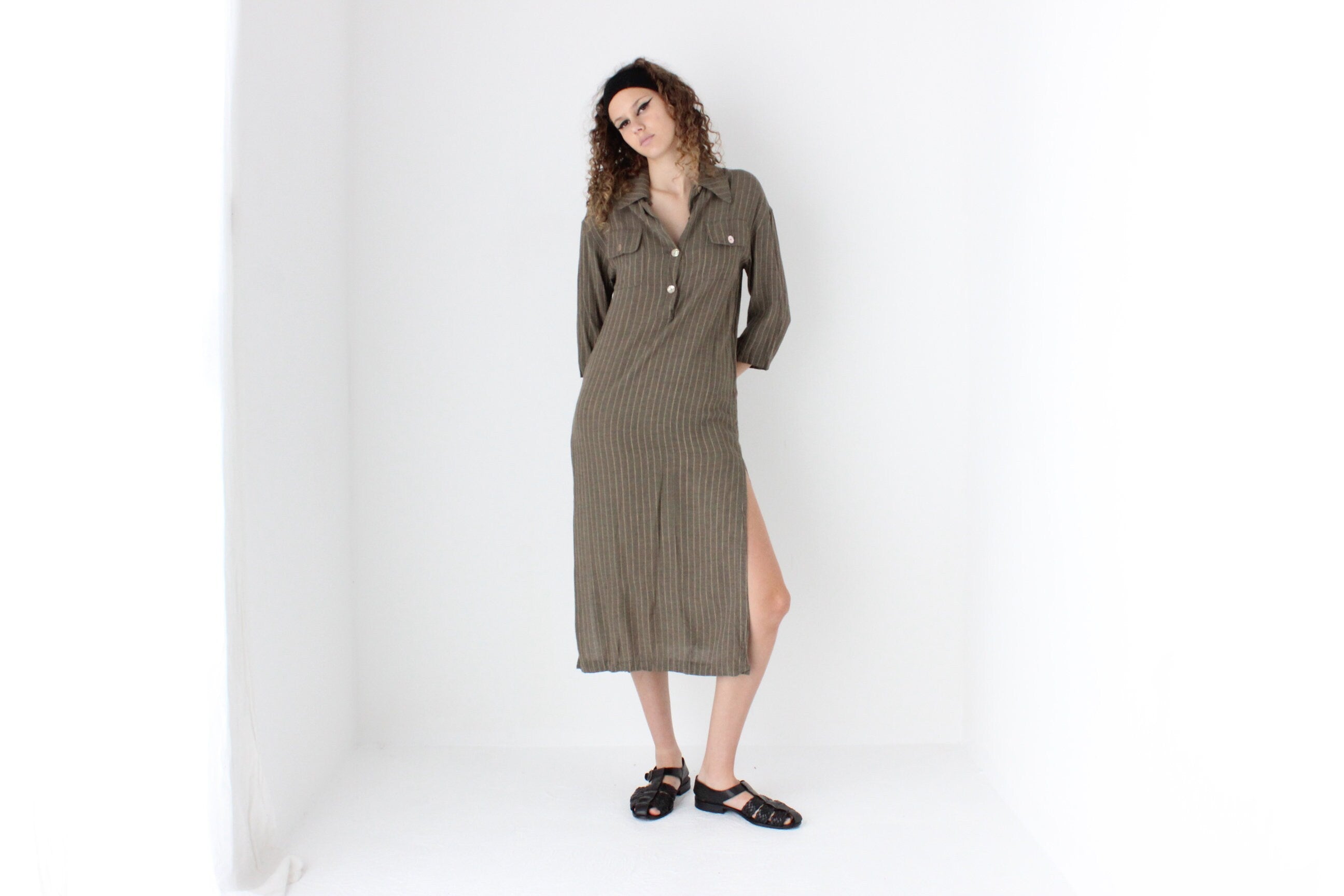 90s Italian Relaxed Sheath Dress by Gianfranco Ebeyer