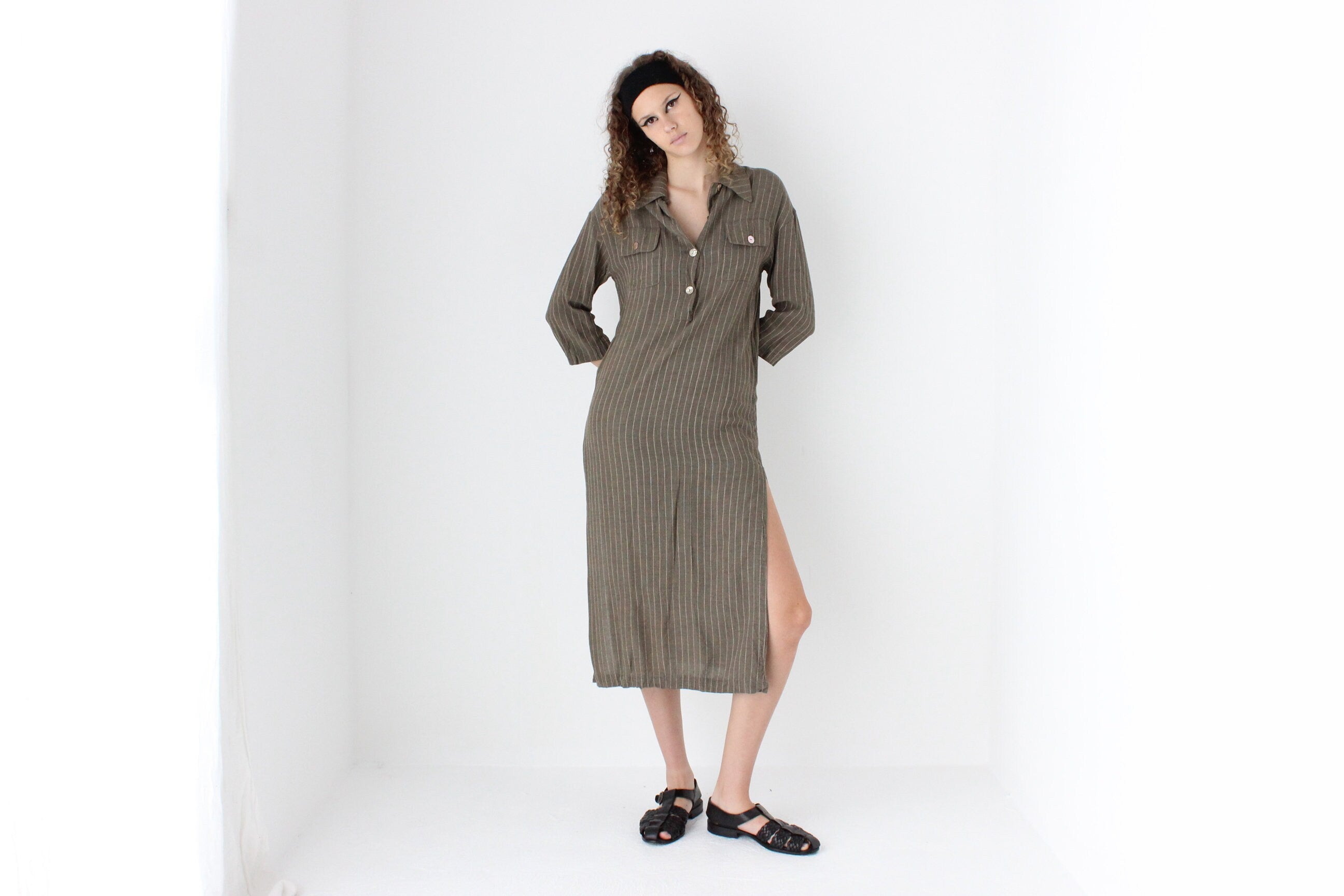 90s Italian Relaxed Sheath Dress by Gianfranco Ebeyer