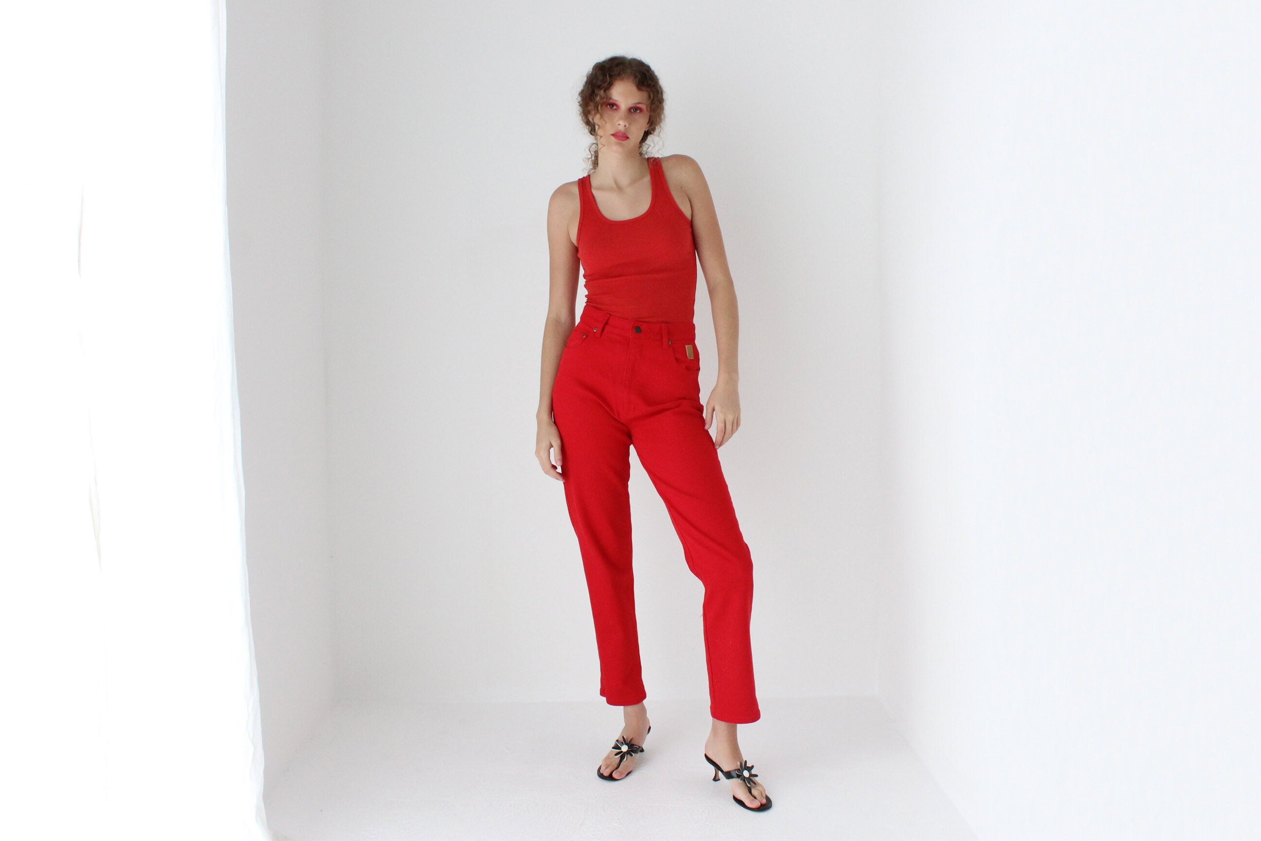 90s RIO Ribbed Cotton Tank