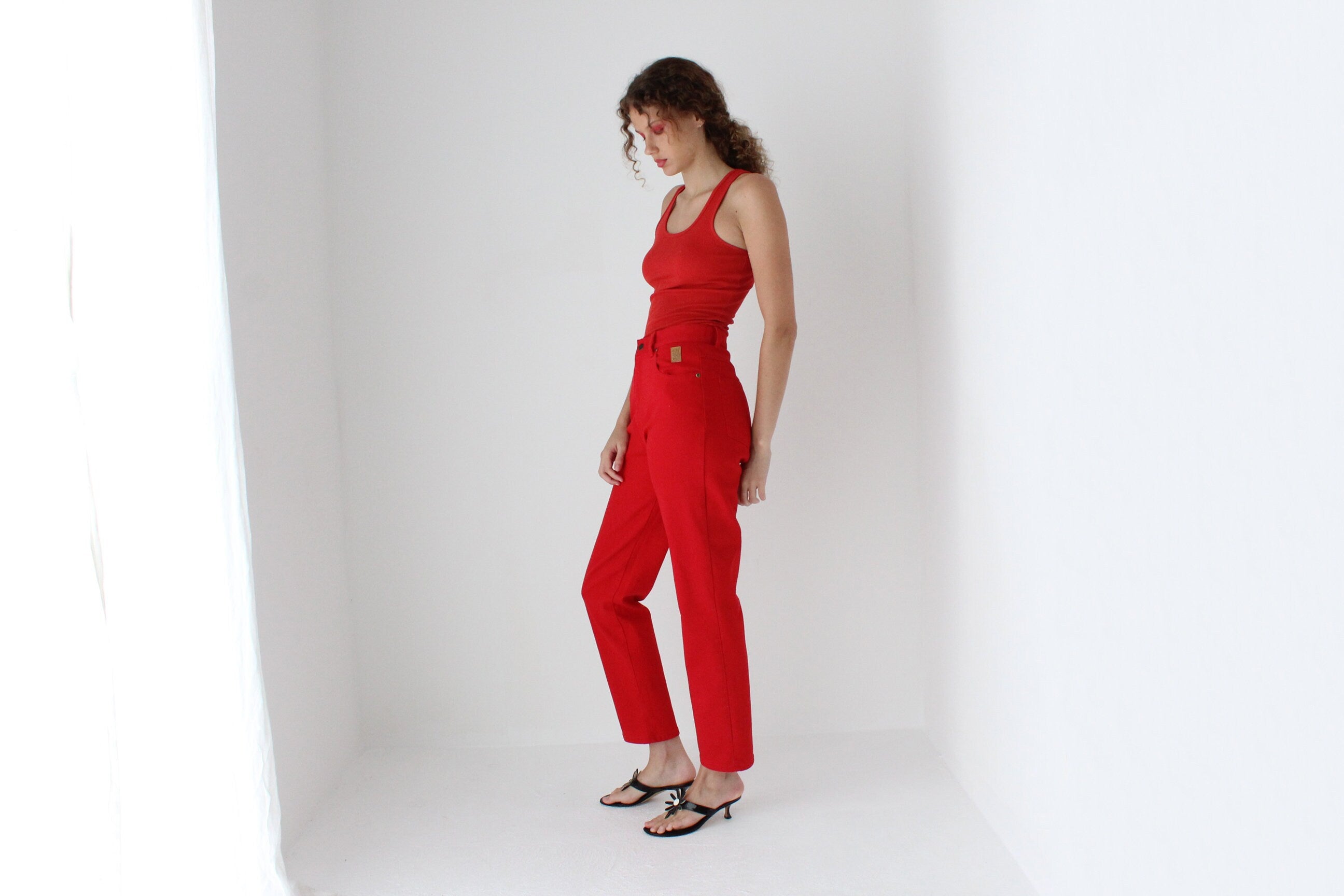 90s RIO Ribbed Cotton Tank