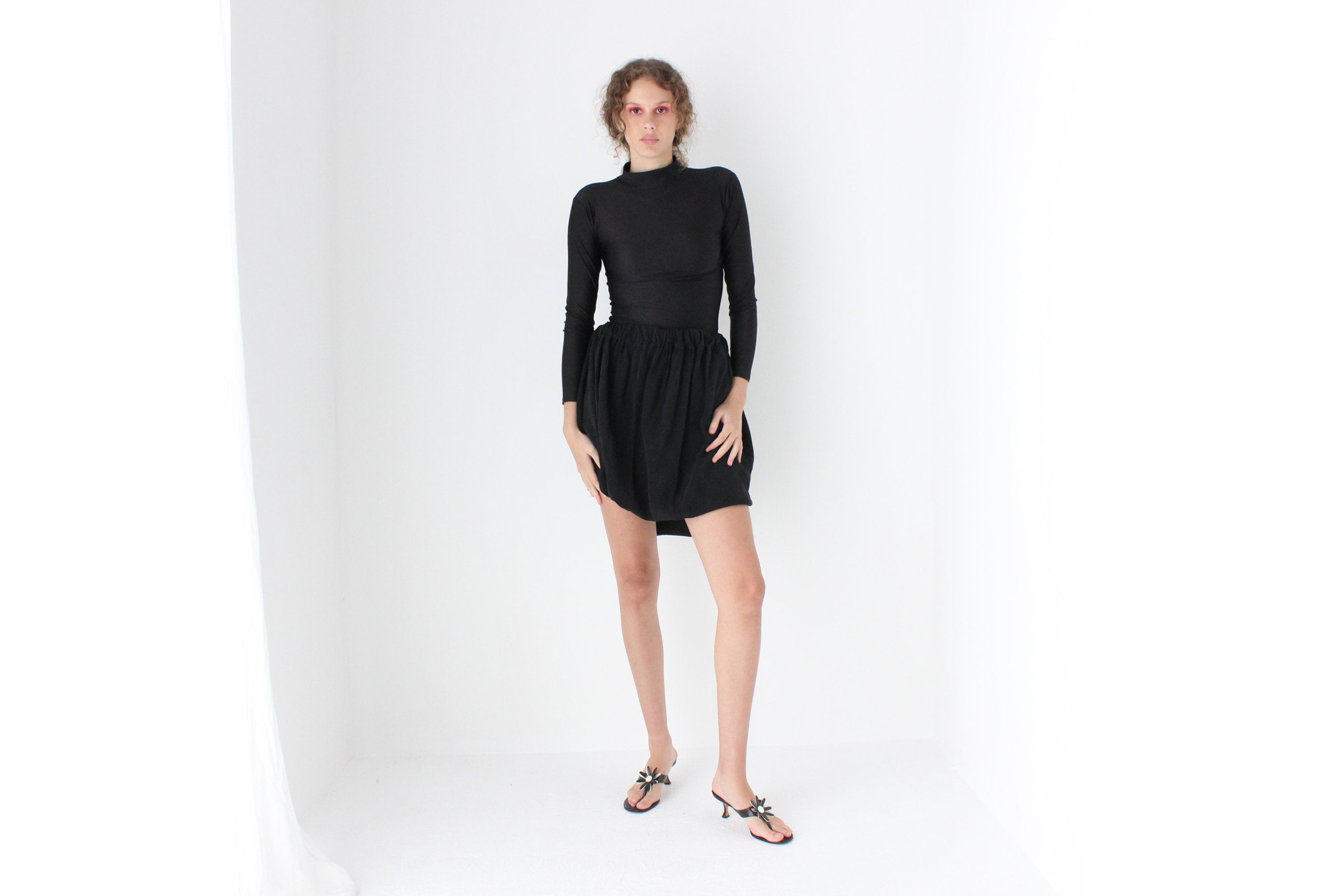 90s Sleek Stretch Lycra Top