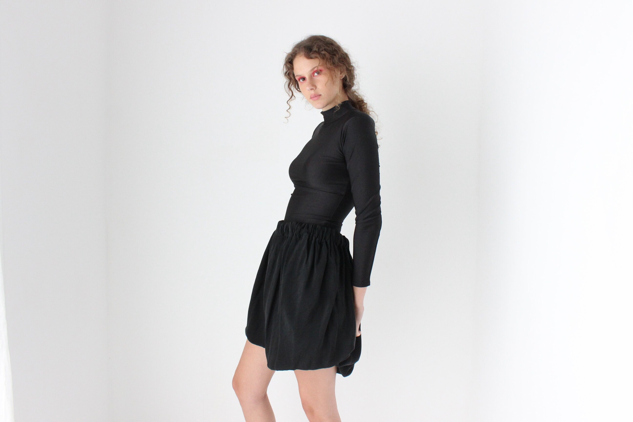 90s Sleek Stretch Lycra Top