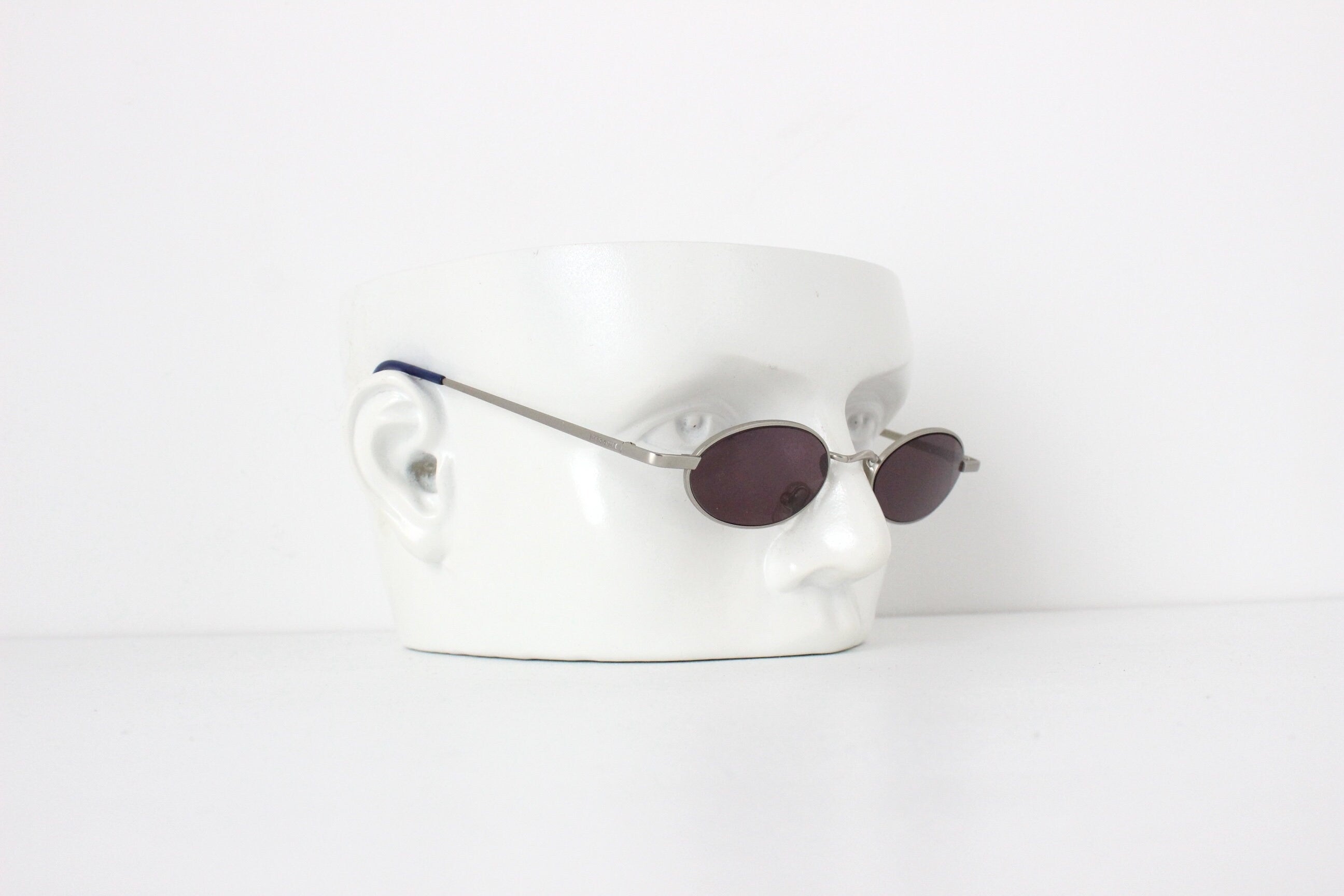 90s Missoni Italy Slim Oval Eye Sunglasses