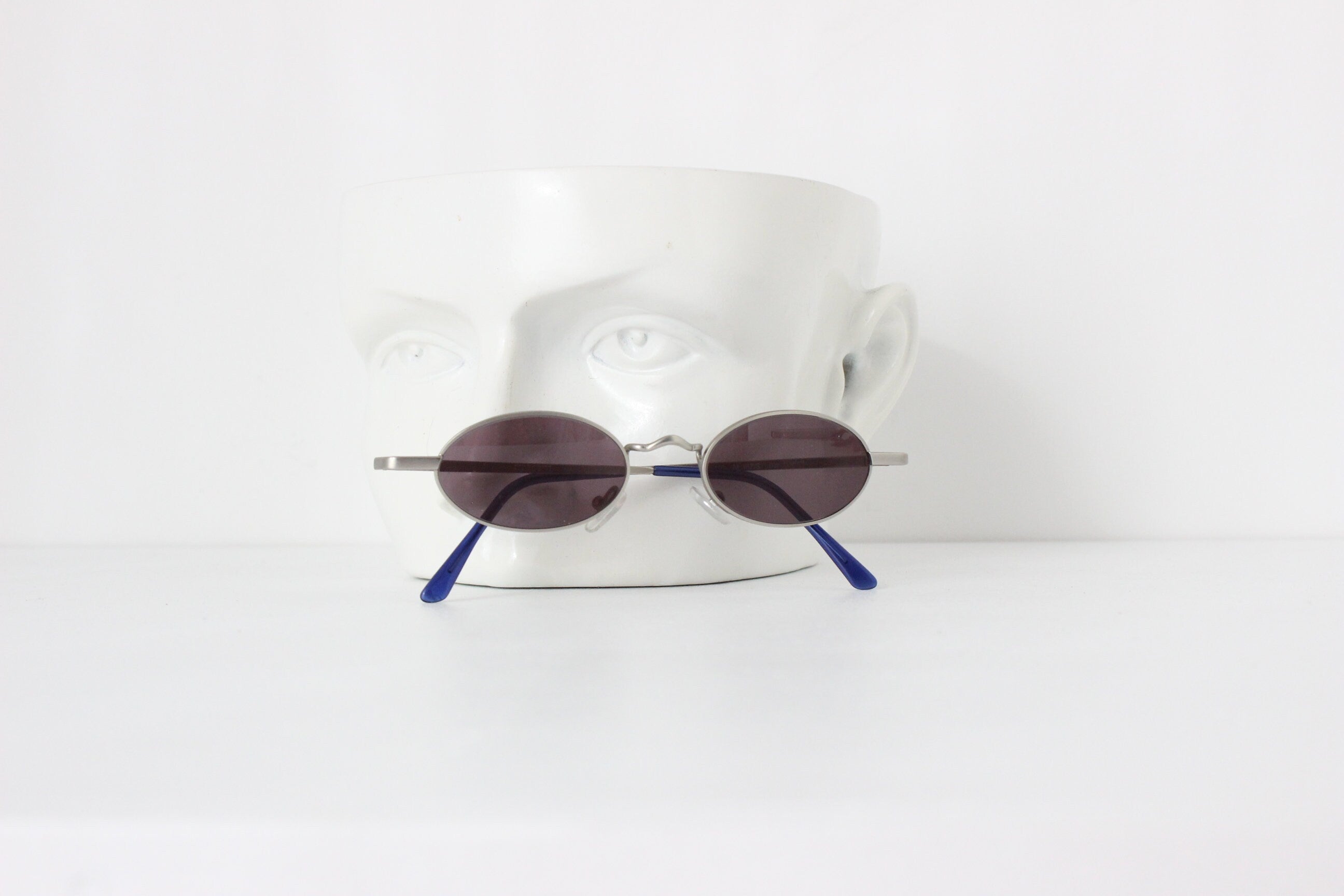 90s Missoni Italy Slim Oval Eye Sunglasses