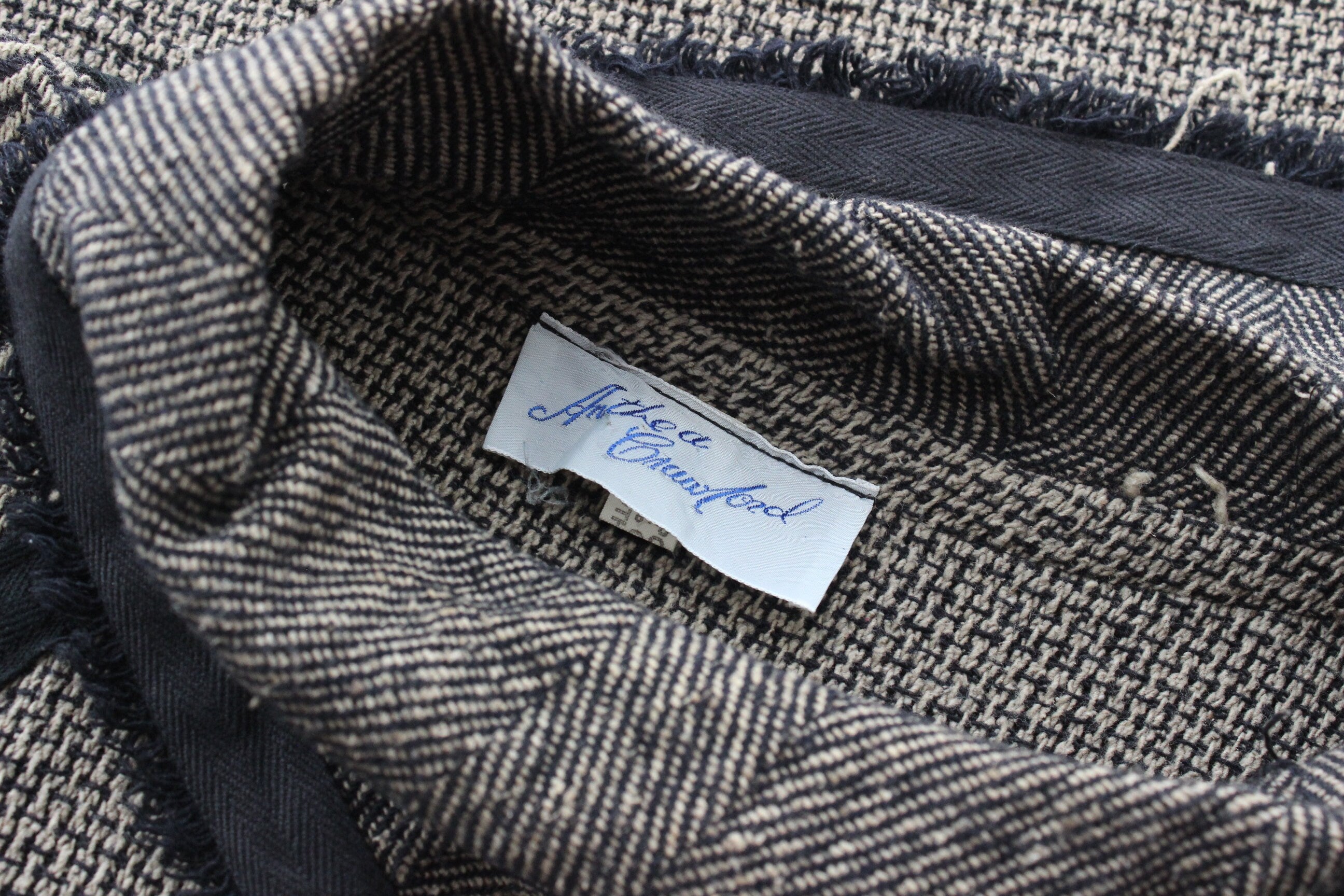 80s Anthea Crawford Woven Textured Sheath Dress