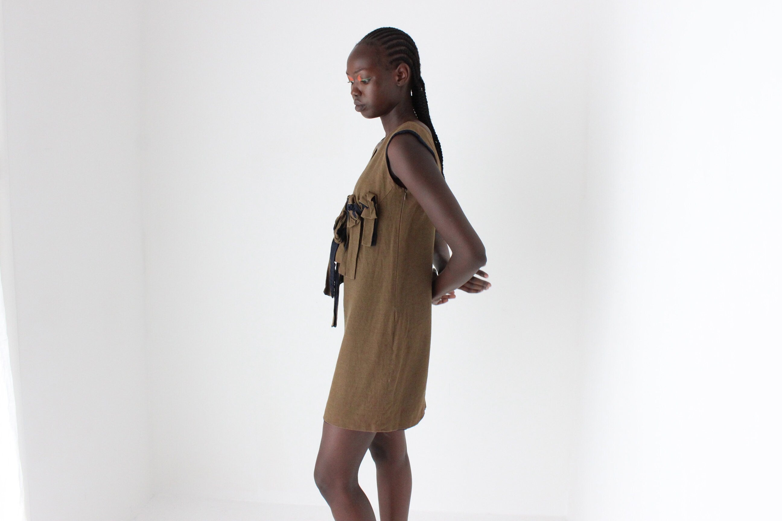 2000s Marni Wool & Silk 3D 'Knot' Textured Mini