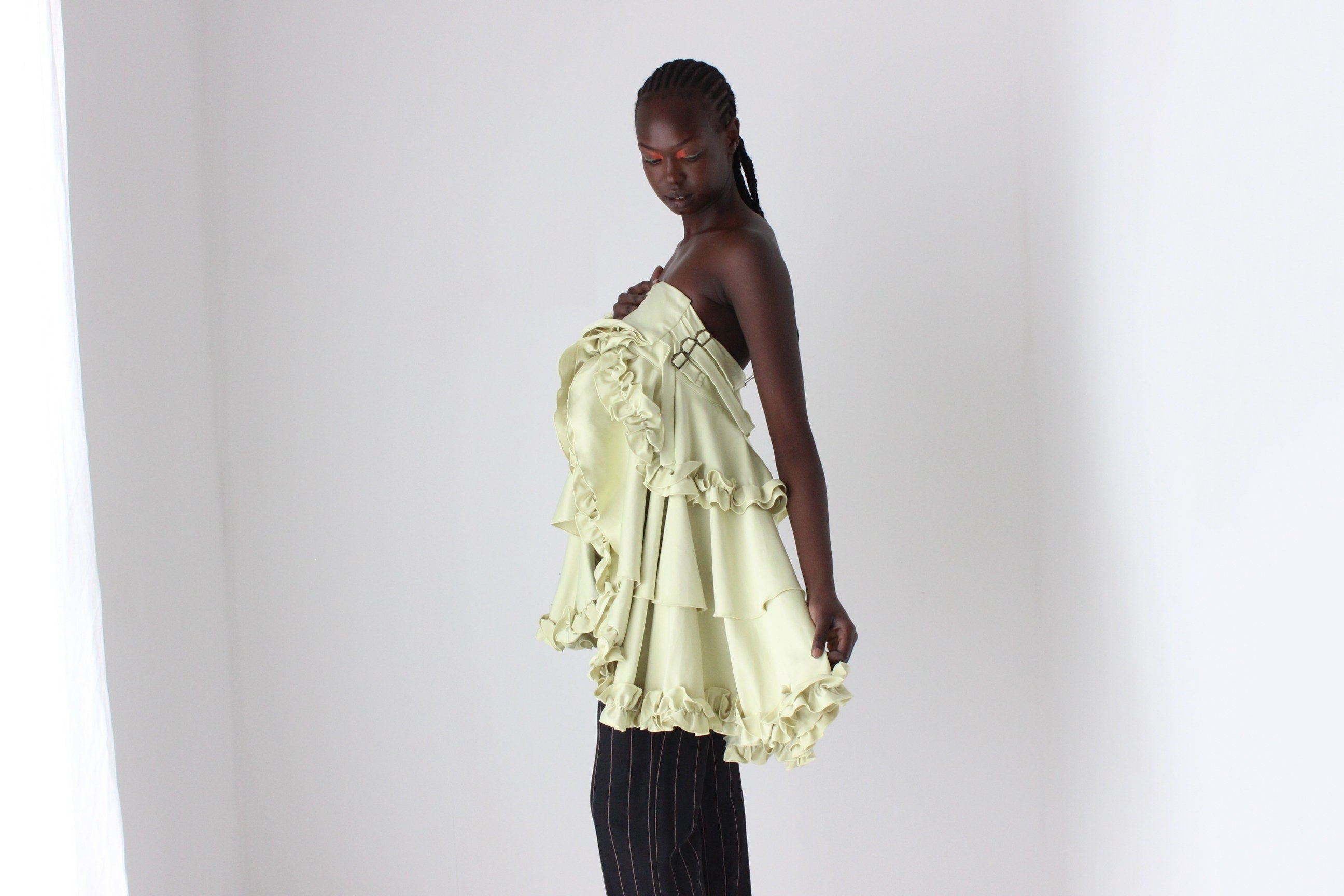 Fabulous 2000s Sculptural Frou Frou Skirt