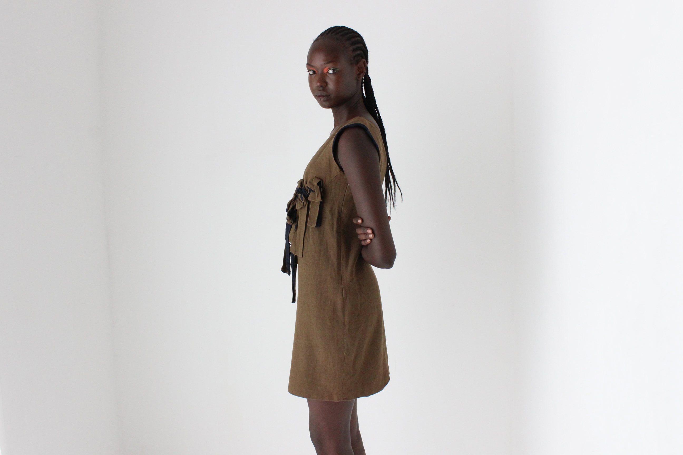 2000s Marni Wool & Silk 3D 'Knot' Textured Mini