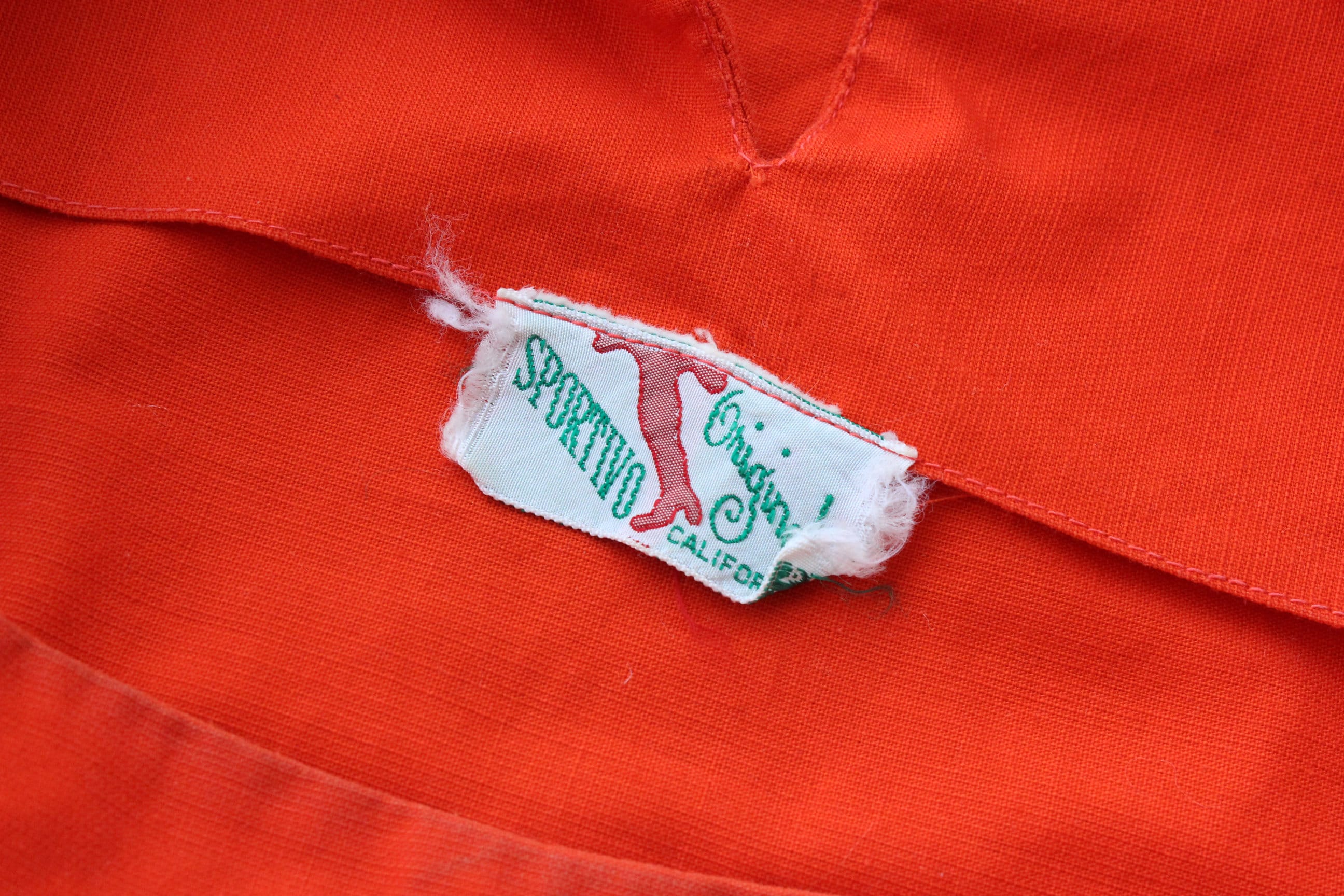 70s Mod Cotton A-Line Mini w/ Bold Pockets