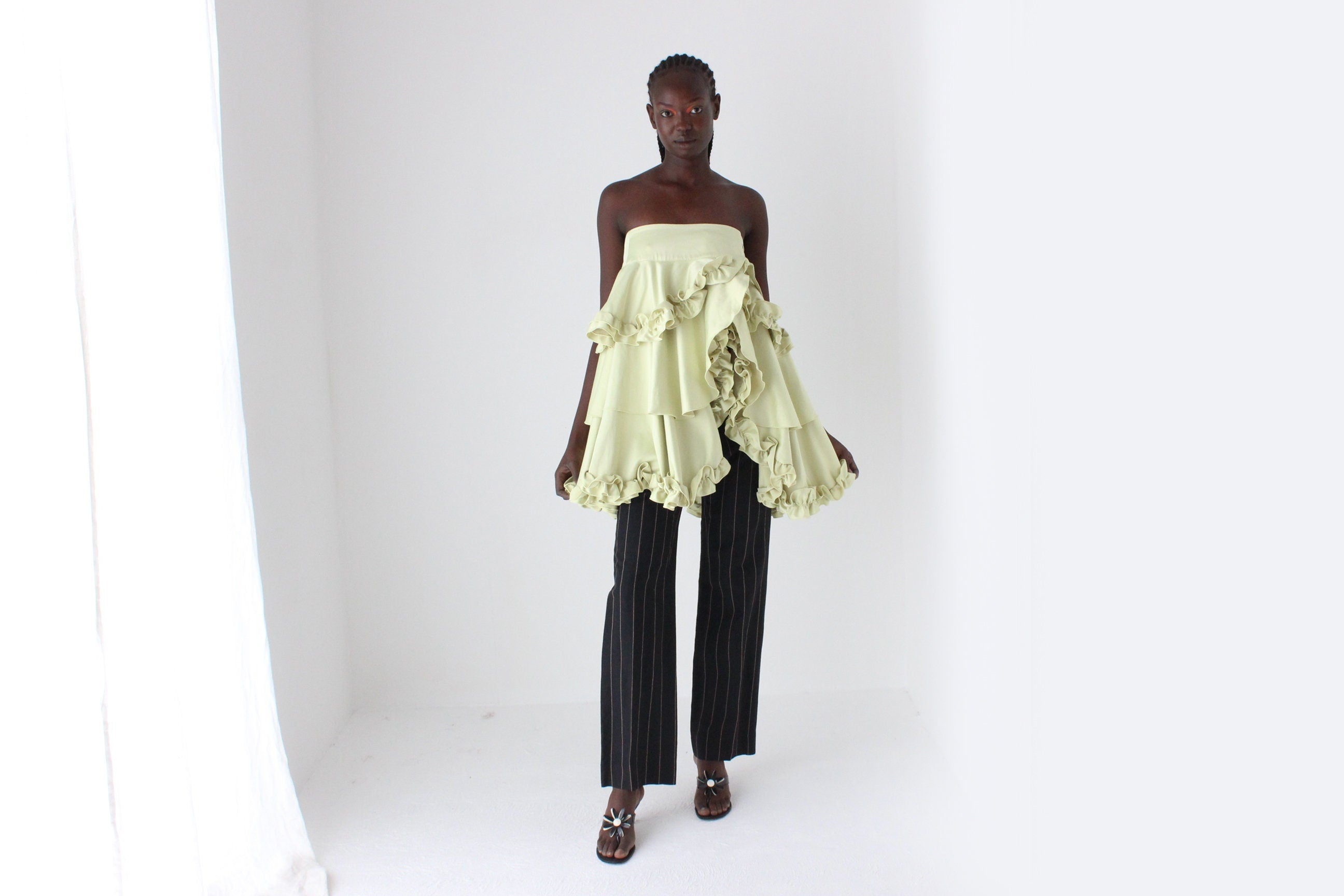 Fabulous 2000s Sculptural Frou Frou Skirt