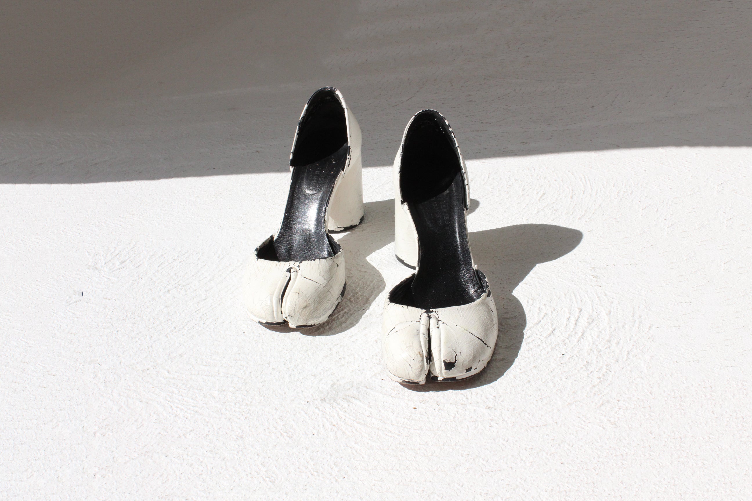 2004 Archival Maison Margiela Handpainted Tabis - Euro 40.5