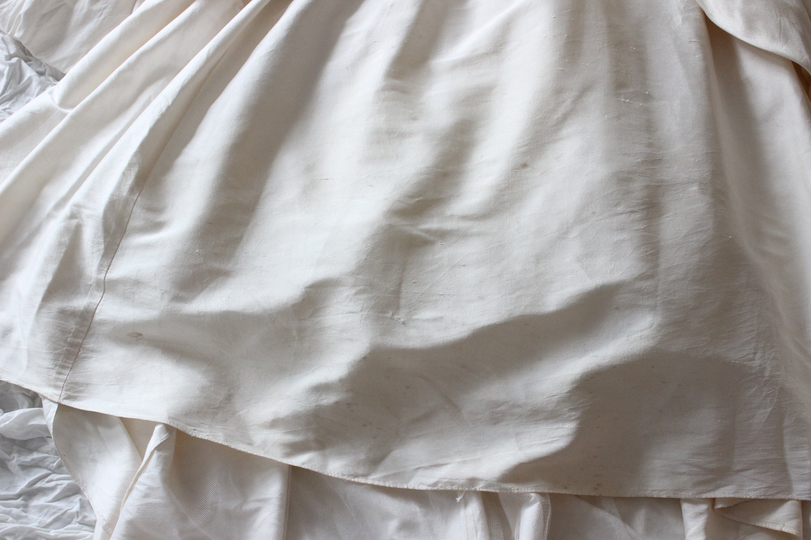 1992 Silk Dupion Rosette Down