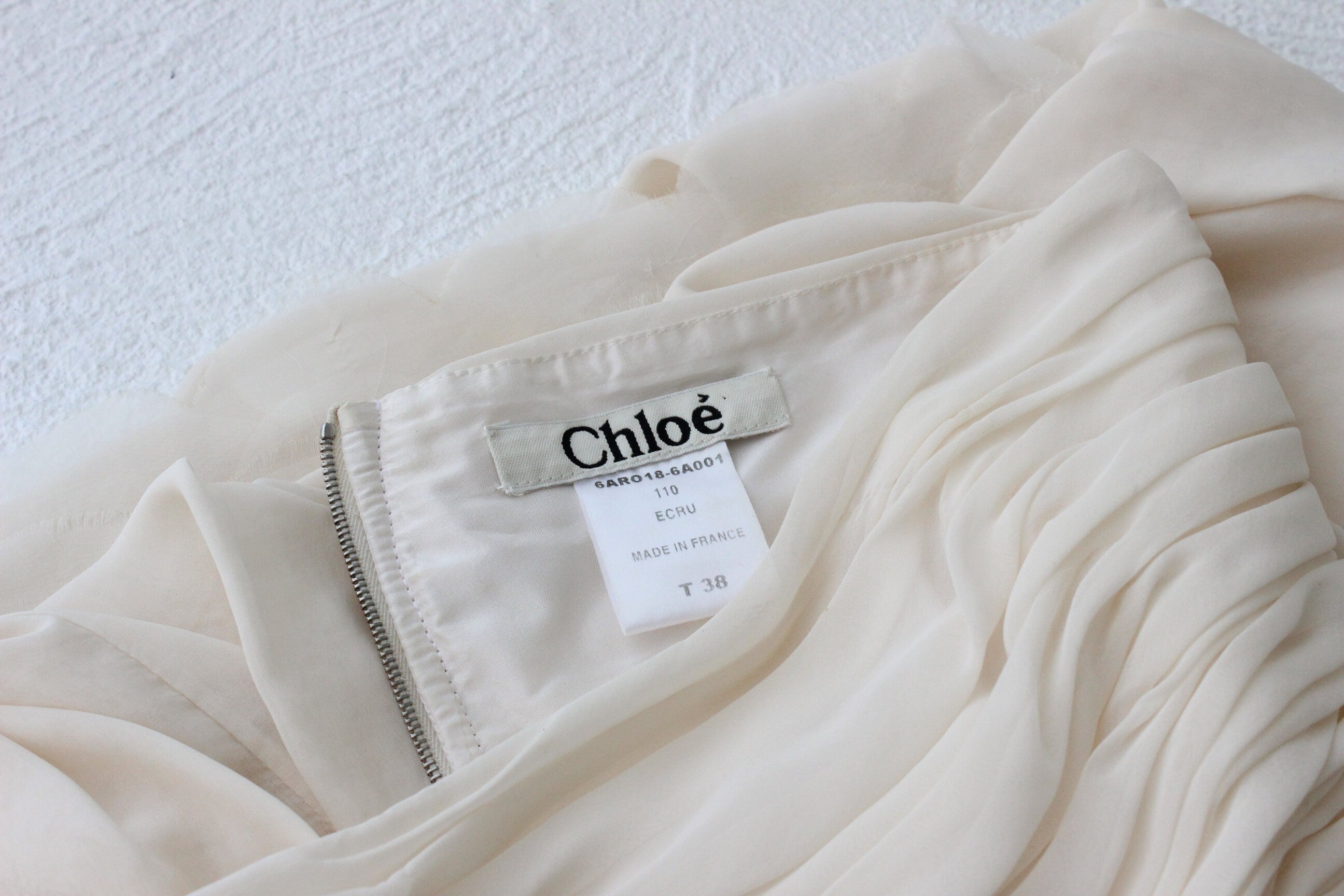2006 Chloé by Pheobe Philo Silk Bustier Bubble Dress