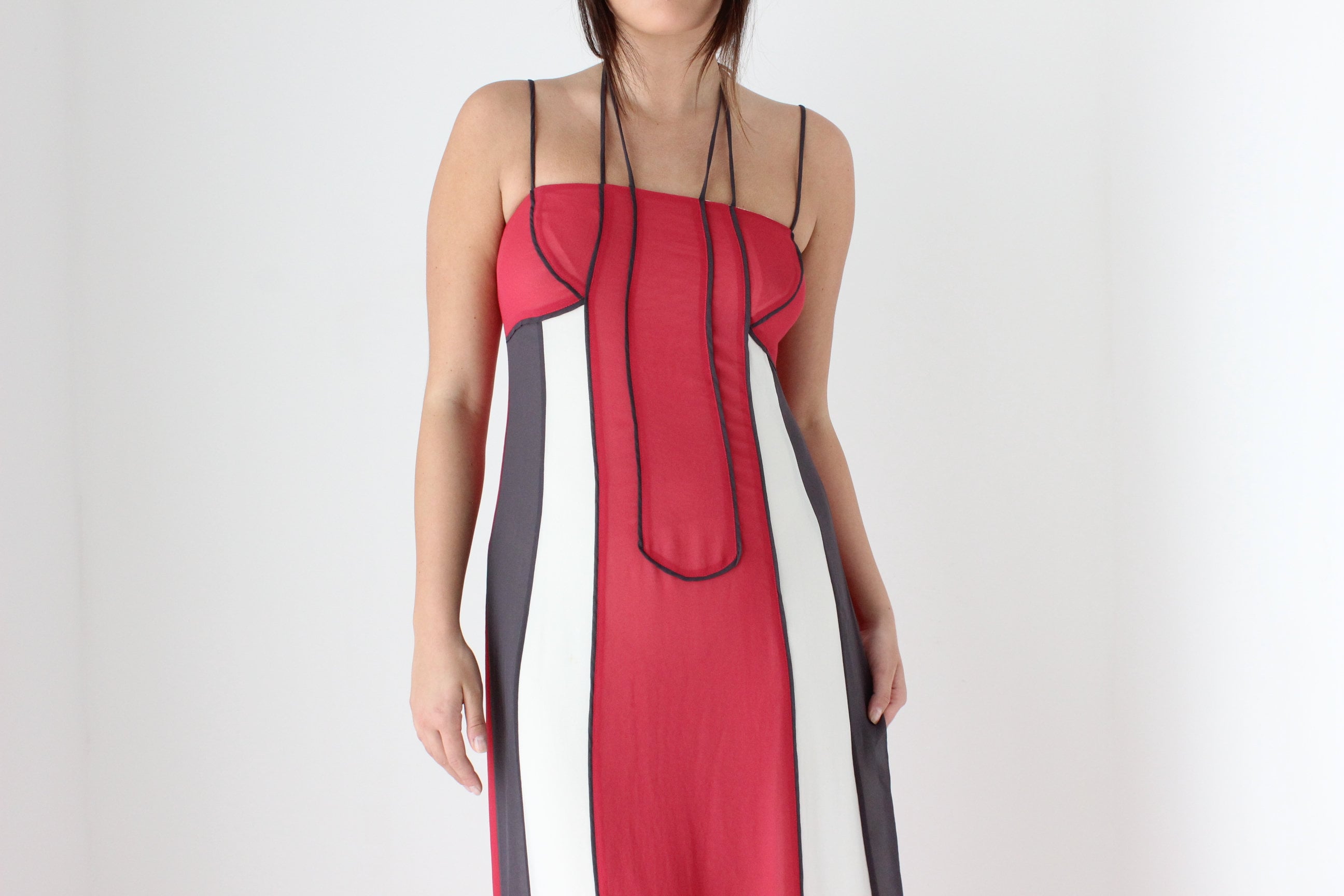 2010s Modernist Panel Dress