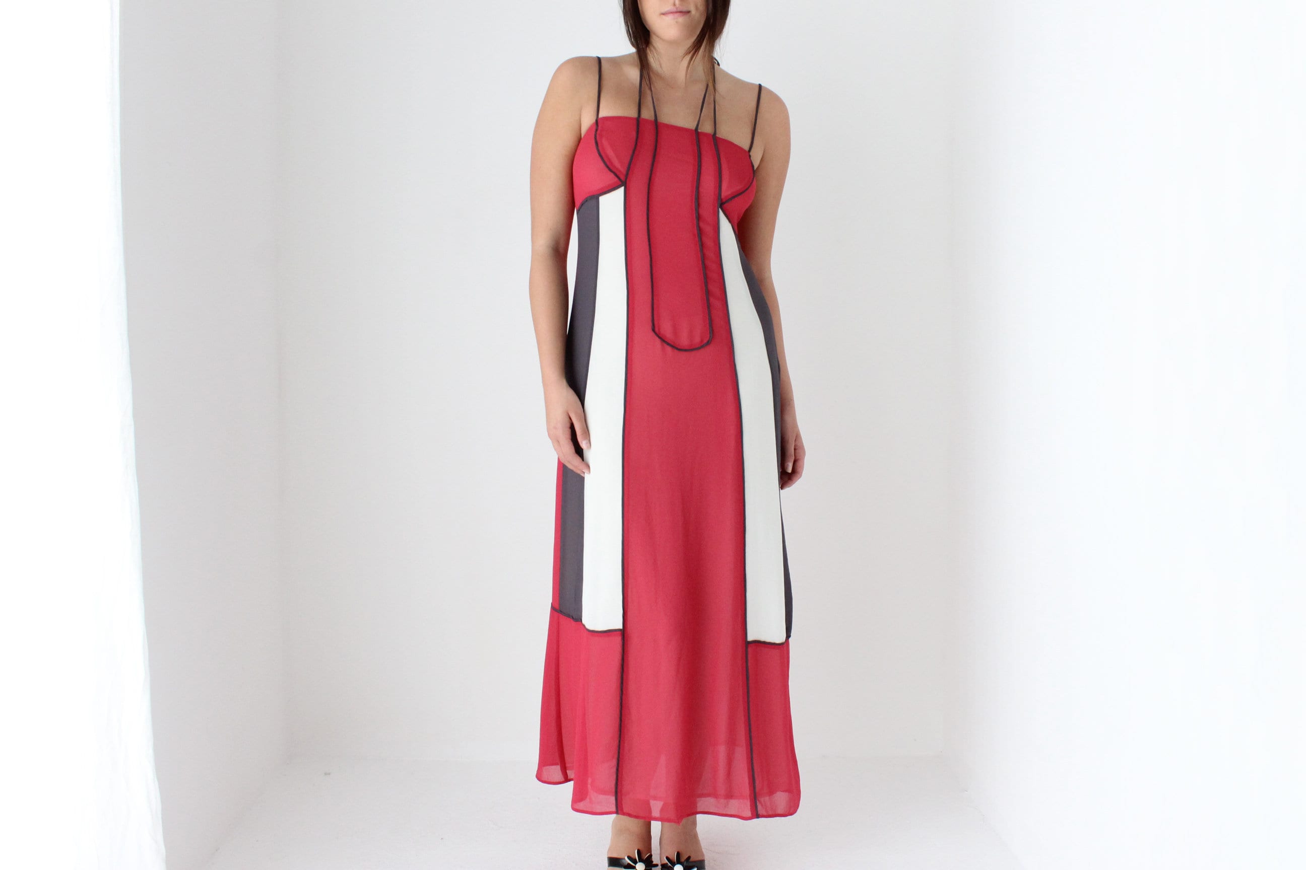 2010s Modernist Panel Dress