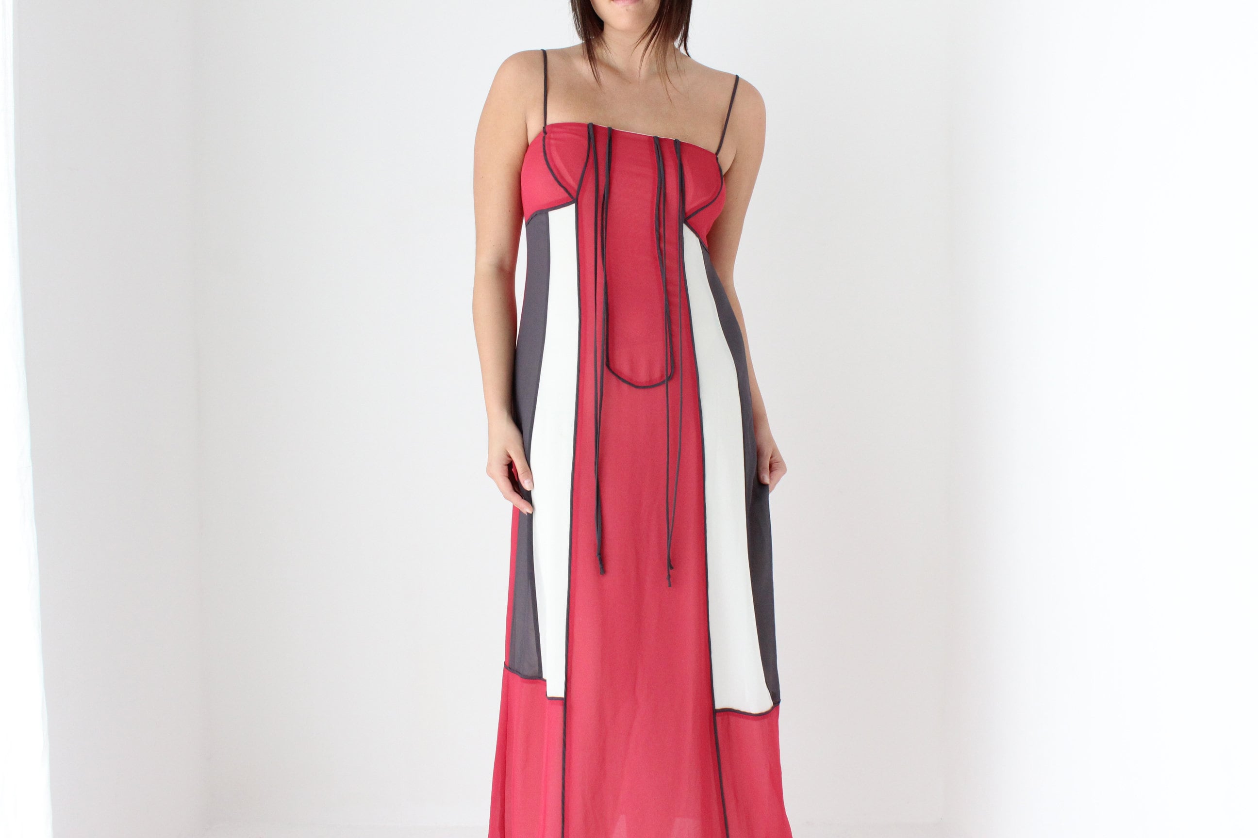 2010s Modernist Panel Dress