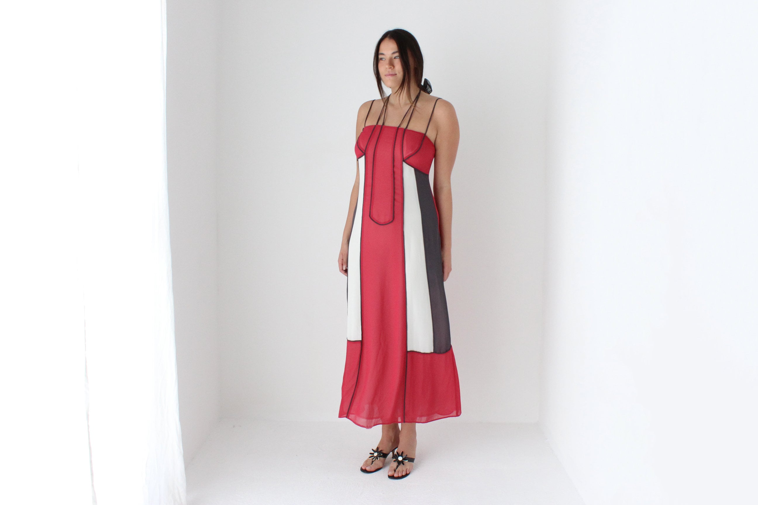 2010s Modernist Panel Dress