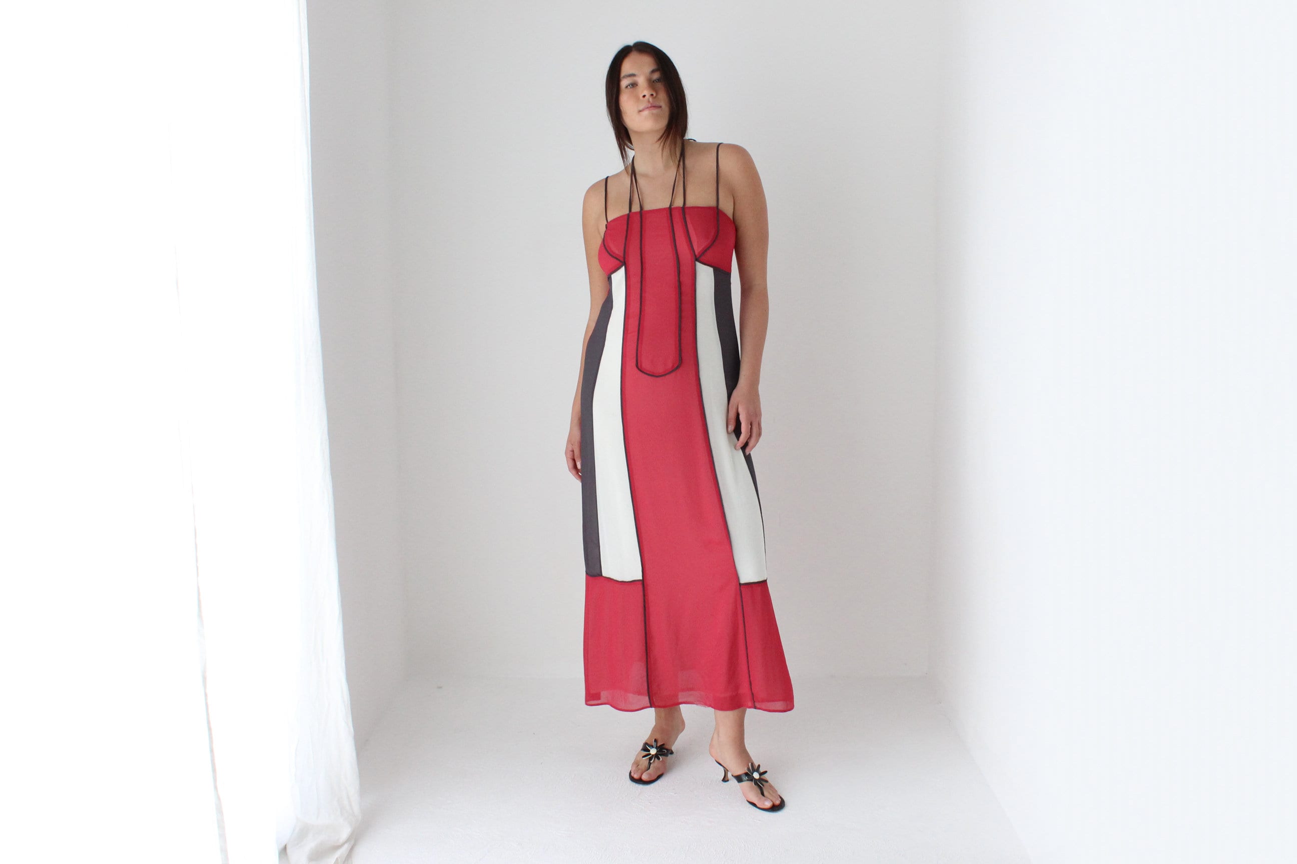 2010s Modernist Panel Dress