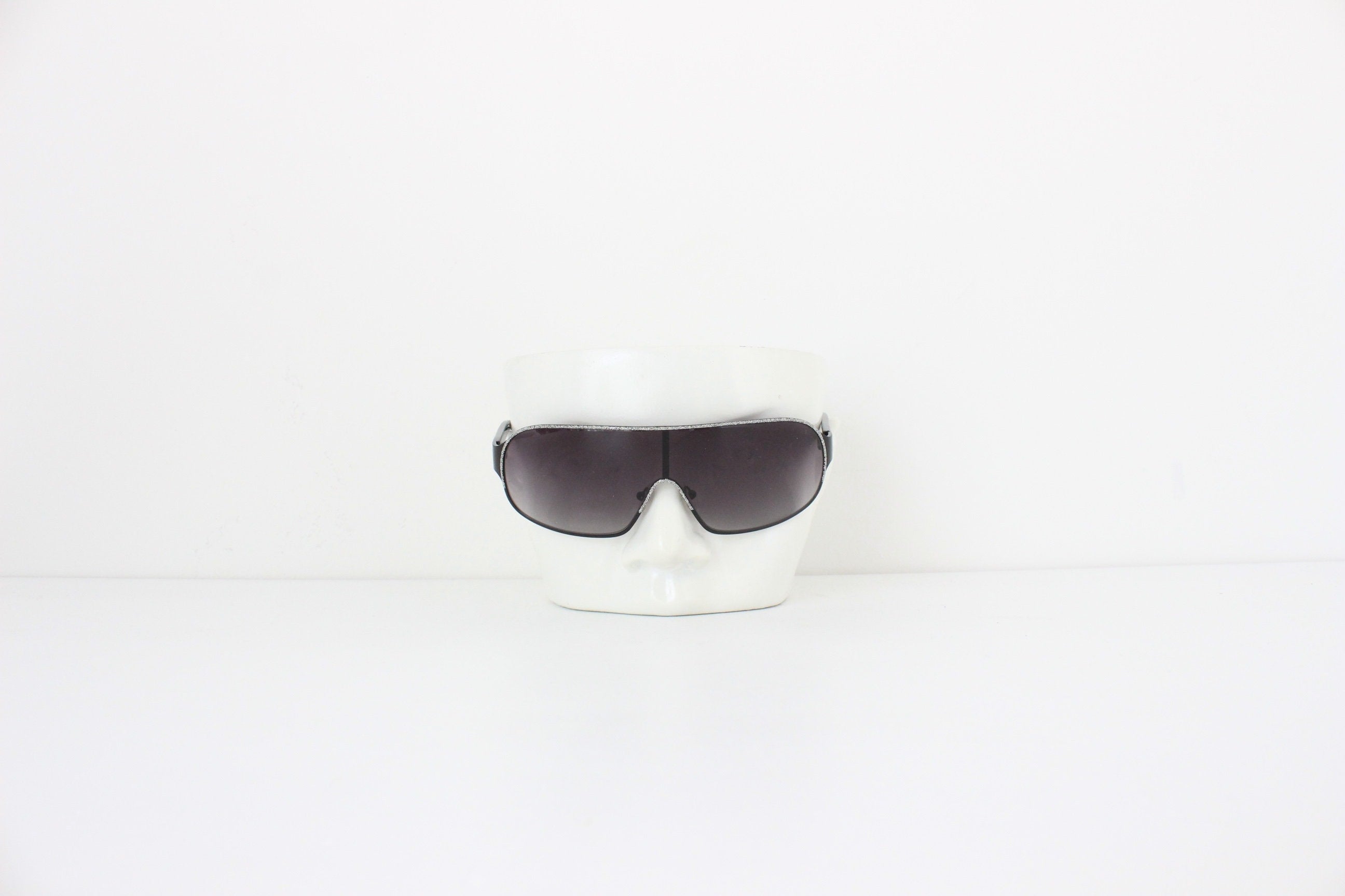 Y2K Vivienne Westwood Techno Mask Sunglasses