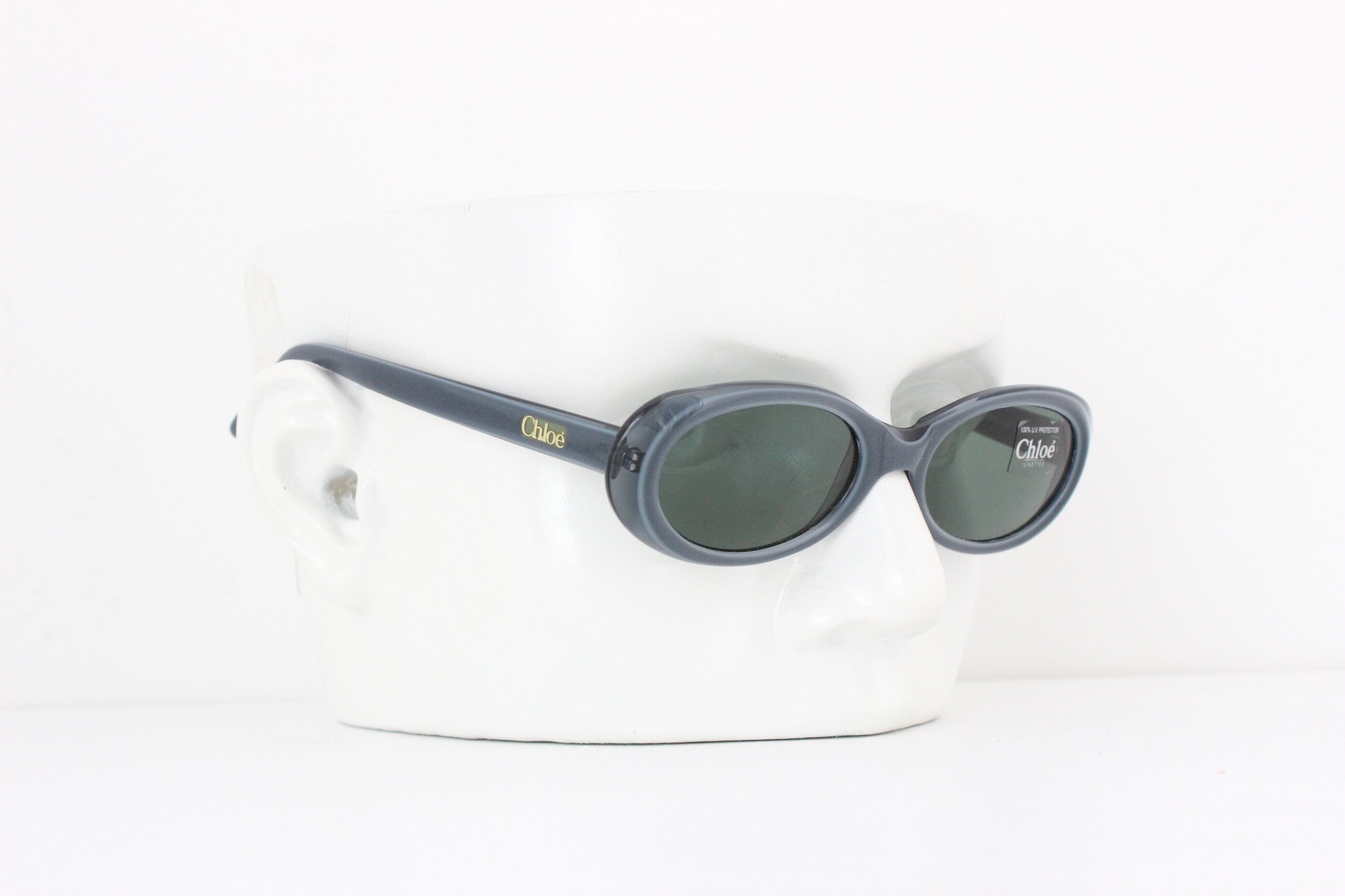 90s Vintage CHLOE Classic Oval Eye Sunglasses