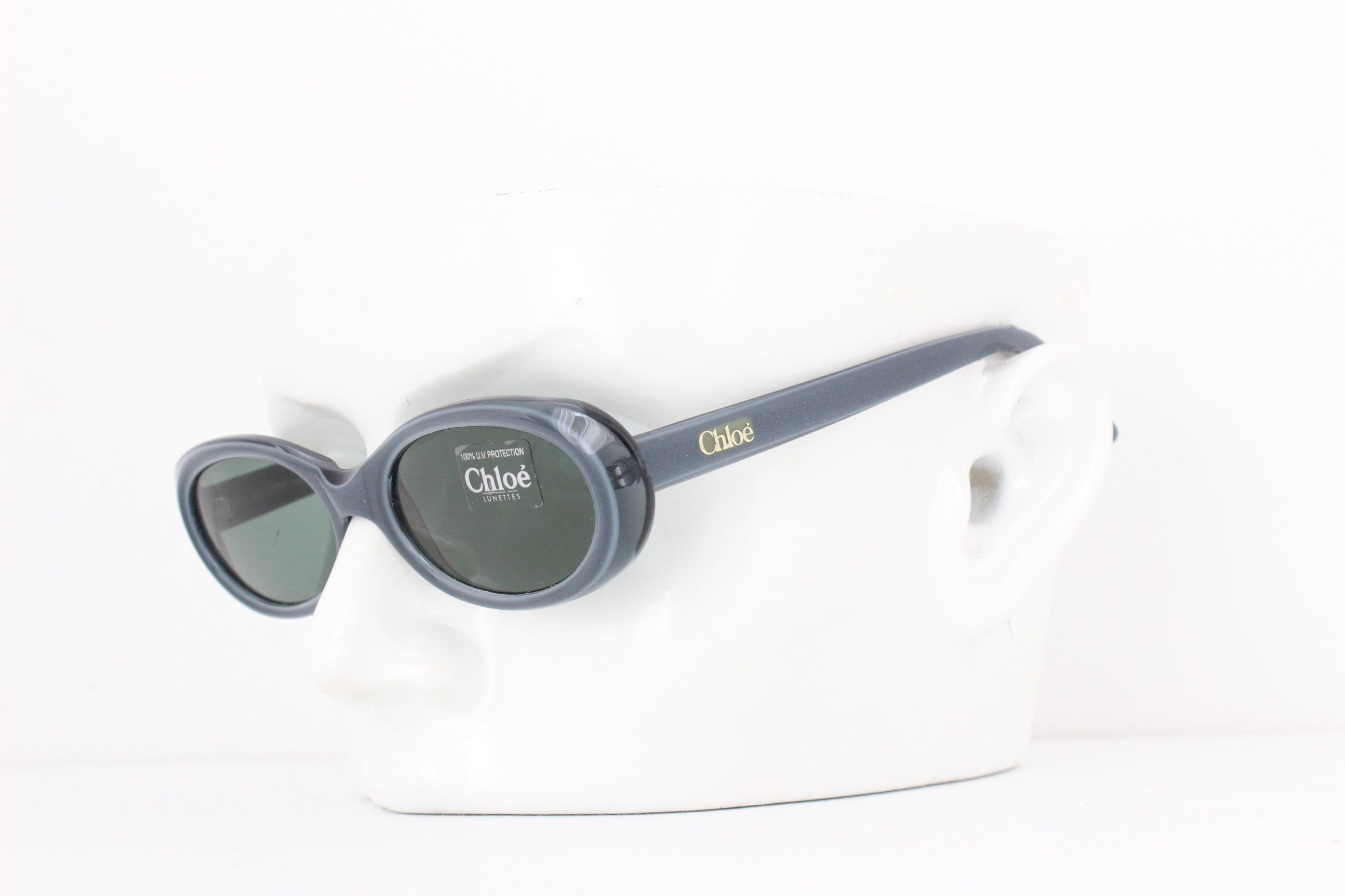 90s Vintage CHLOE Classic Oval Eye Sunglasses