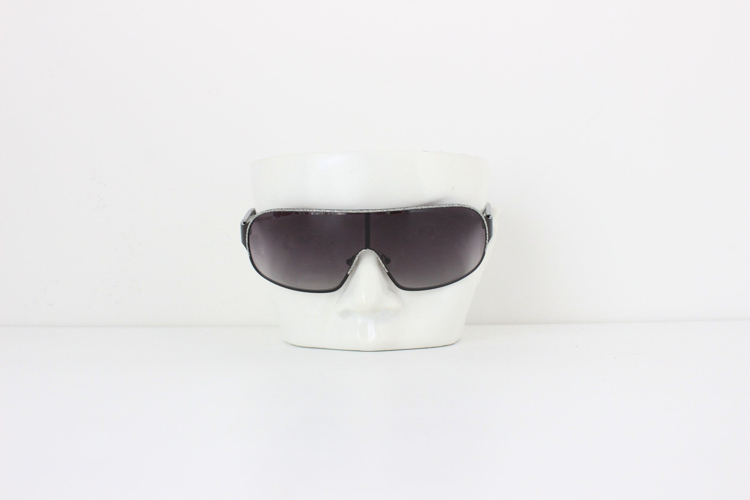 Y2K Vivienne Westwood Techno Mask Sunglasses