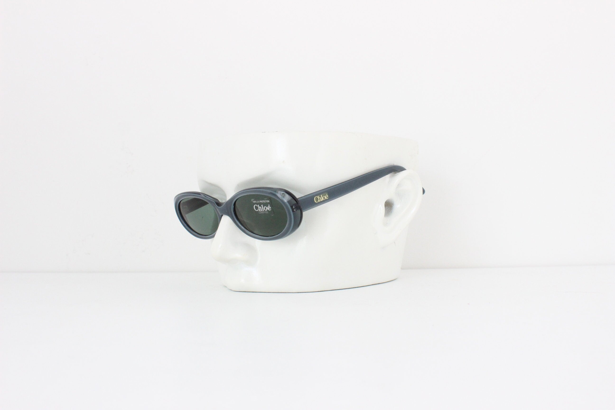 90s Vintage CHLOE Classic Oval Eye Sunglasses