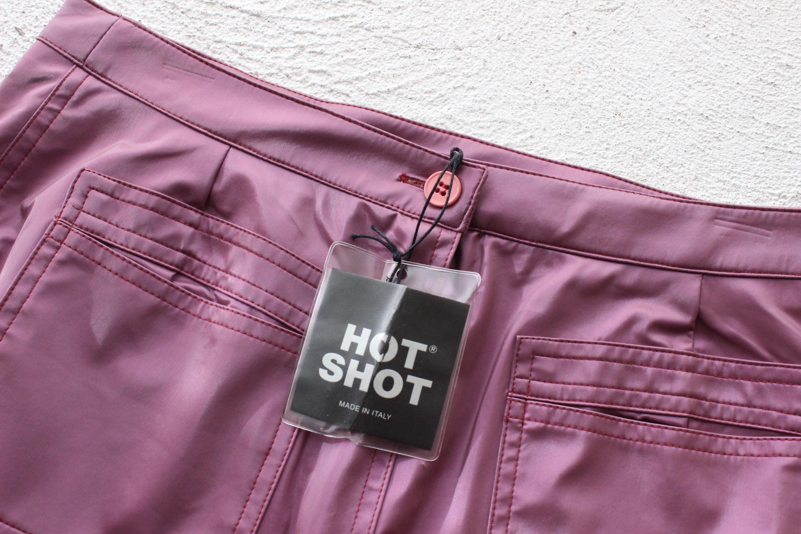 90s 'Hot Shot' Italian Vintage PVC Mini Skirt