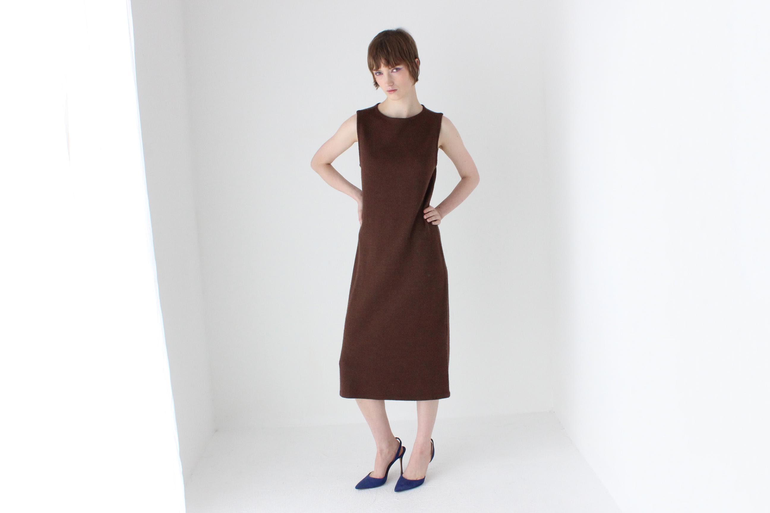 90s Ralph Lauren Wool, Silk & Cashmere Knit Dress