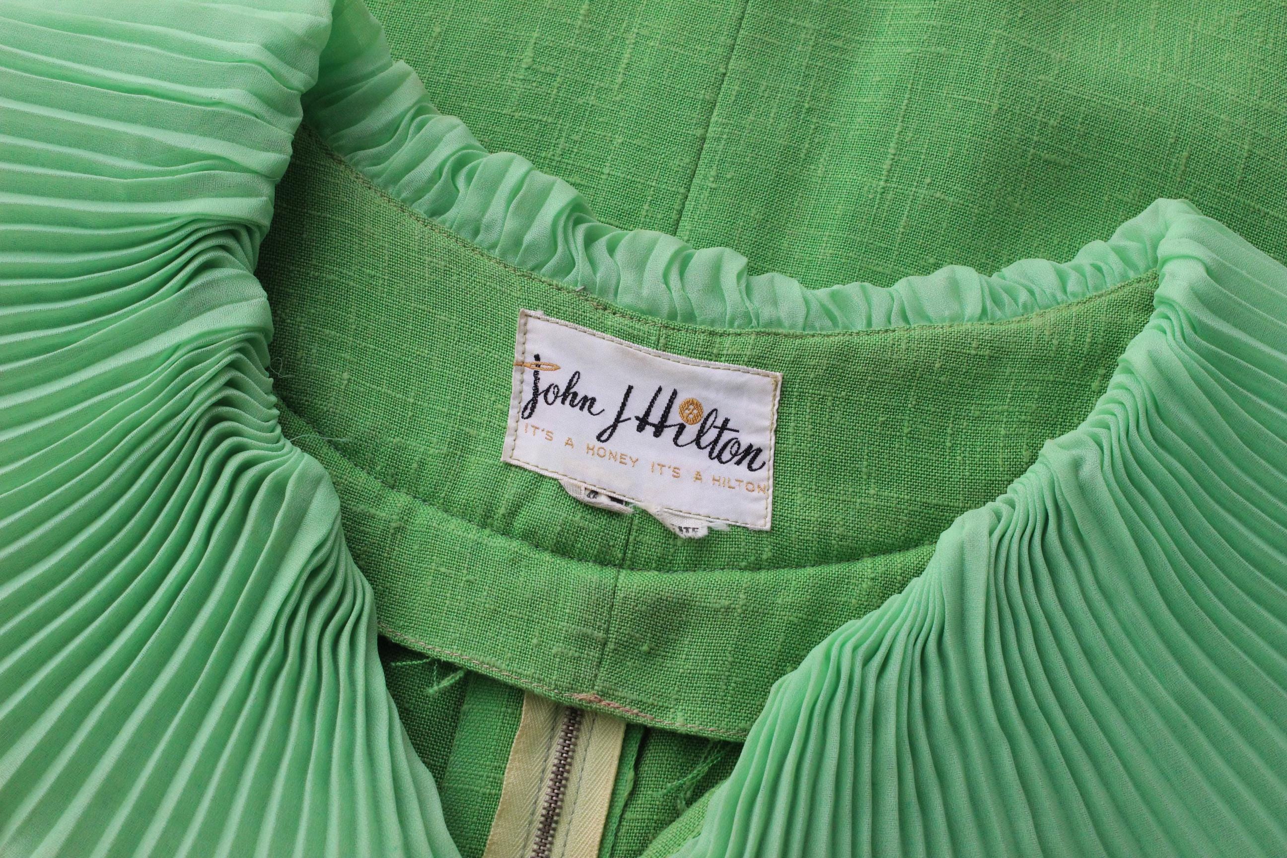 Historic 60s Pleated Collar Shift Dress by John Hilton