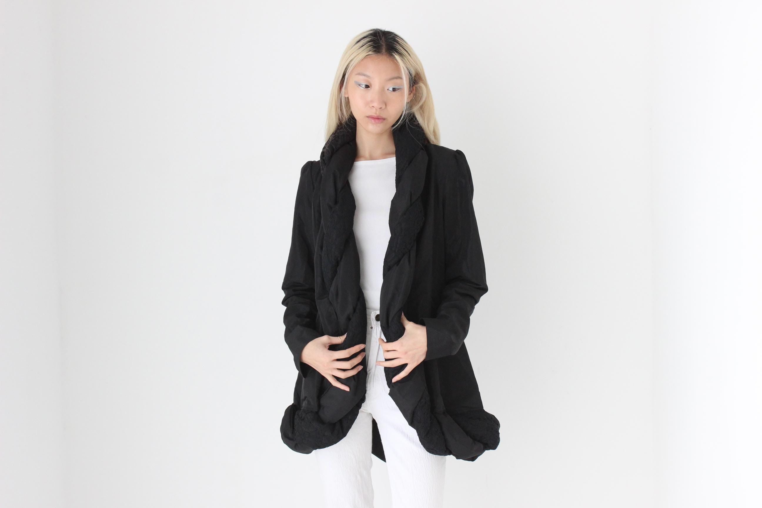 FUTURISM Y2K Braided Puffer Coat