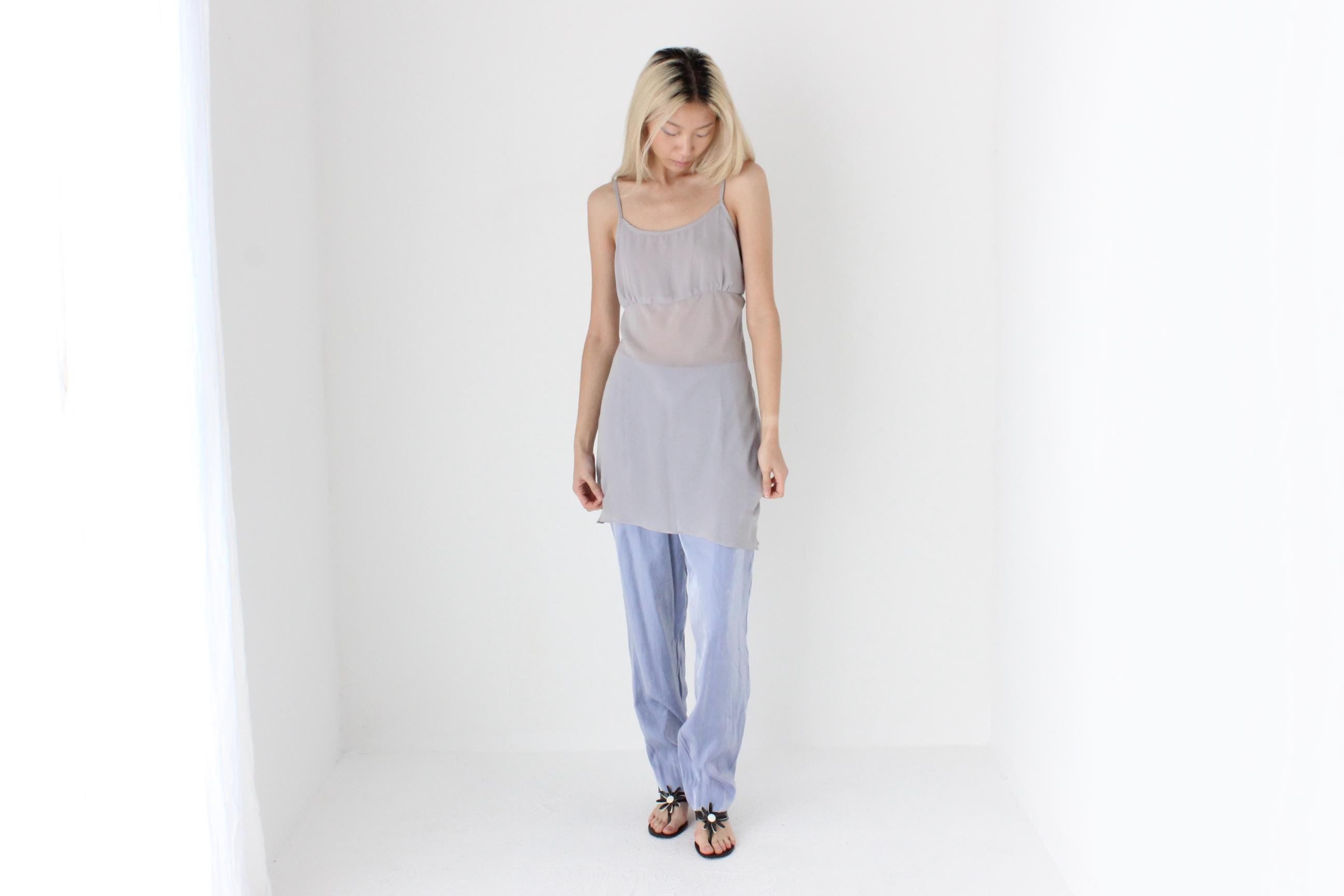 FUTURISM 90s Semi Sheer Layering Slip